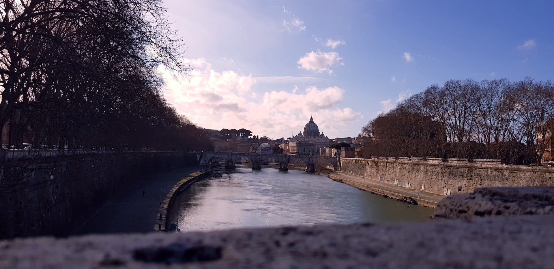 A view of the Tiber River, Copyright: Christina Athanasiou