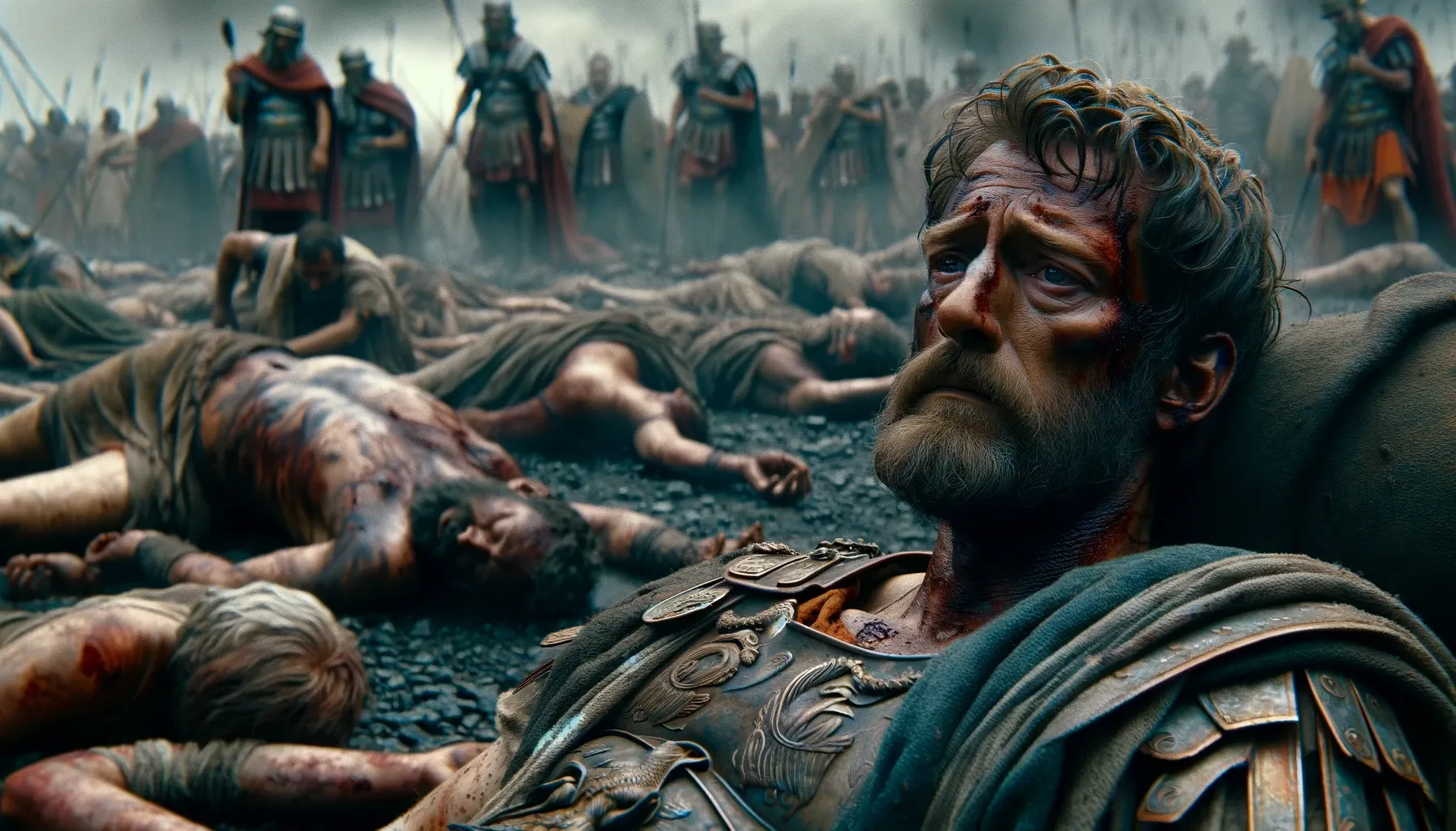 The death of Paulus Aemilius. 