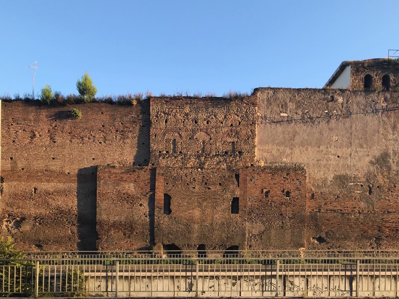 Remains of the Praetorian gate, La Porta Praetoriana in Rome