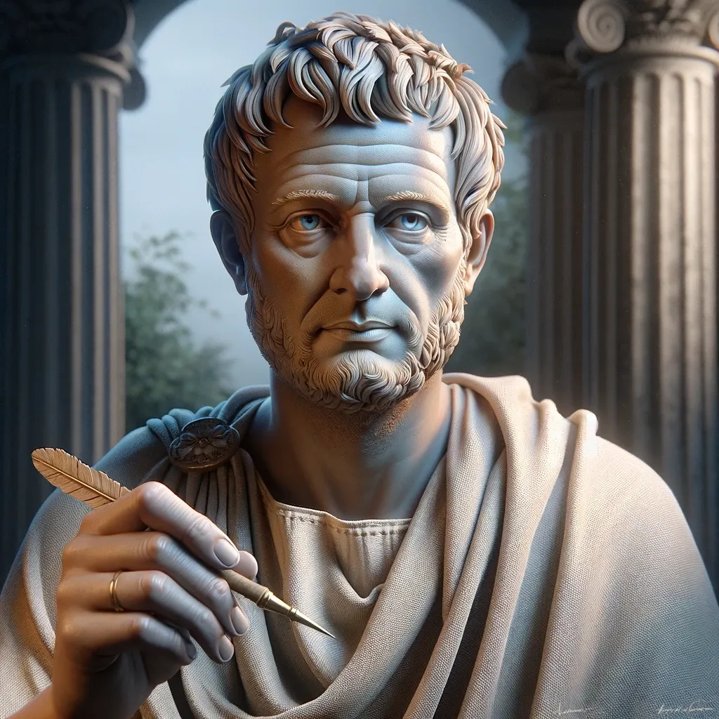 A portrait of Horace