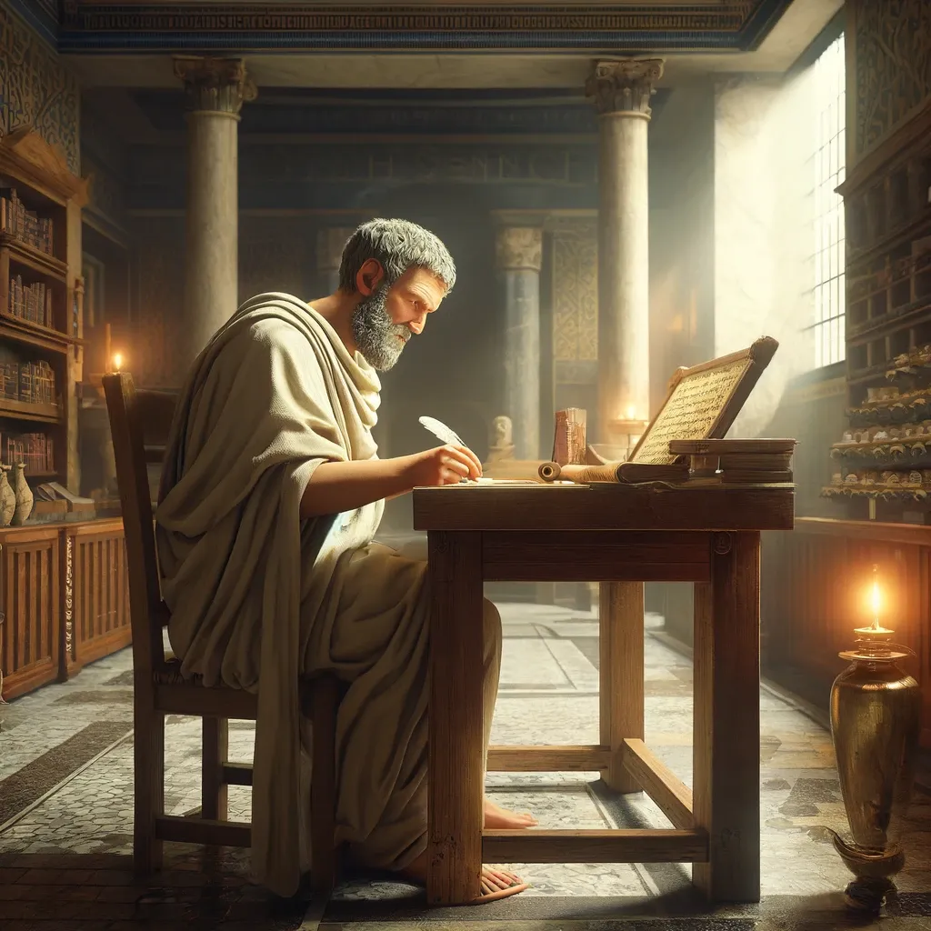 Seneca, writing his "Natural Questions"