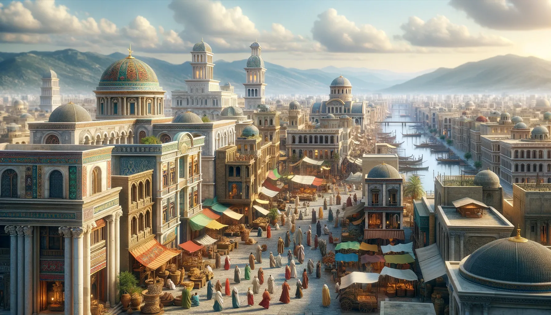 Antioch, one of the  major imperial centers and temporary capitals