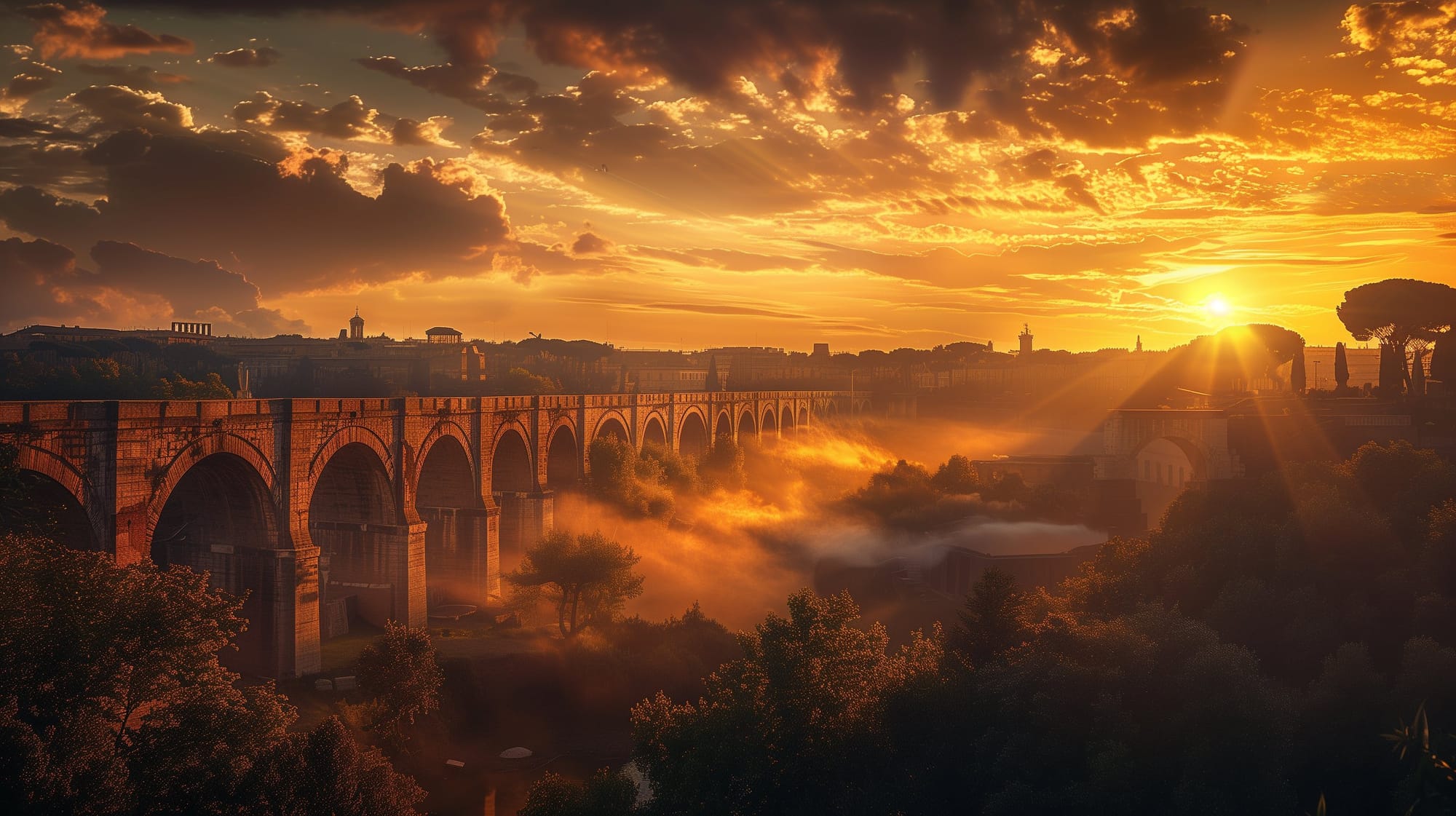 A possible representation of a part of Aqua Virgo in the city of Rome