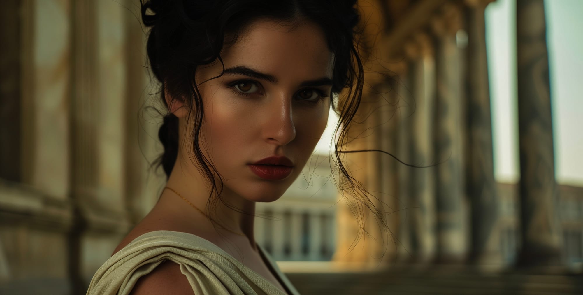 A possible portrait photo of Valeria Messalina, the notorious Empress of the Roman Empire. 