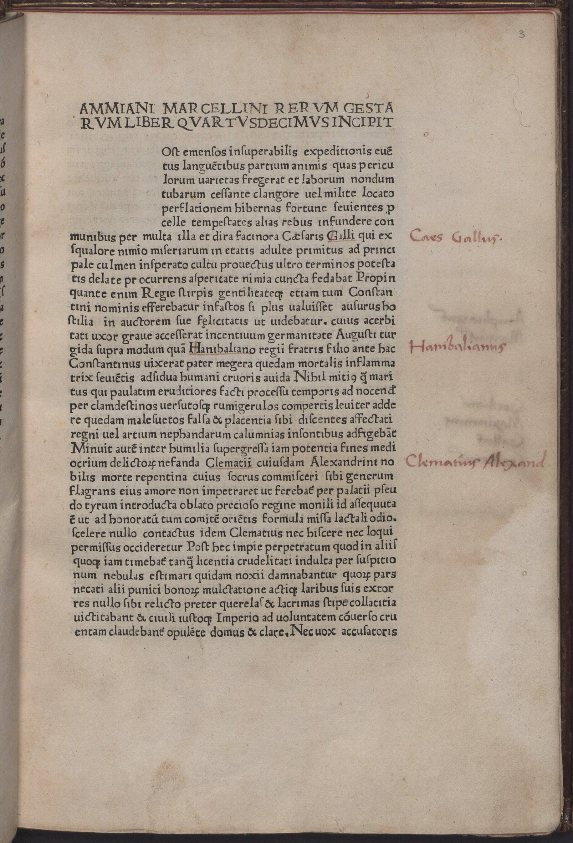 Ammianus, Marcellinus: Historiae