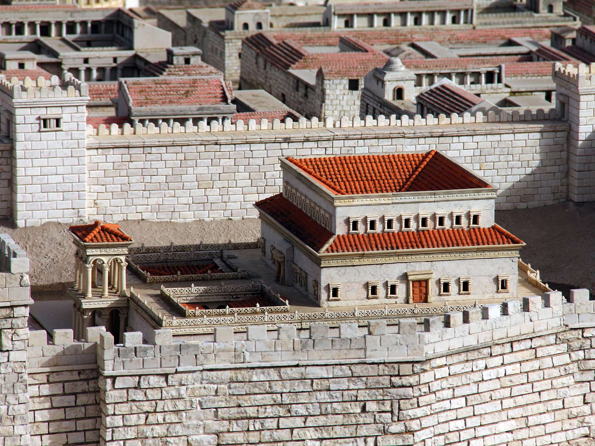Model of Herod’s Palace in Jerusalem