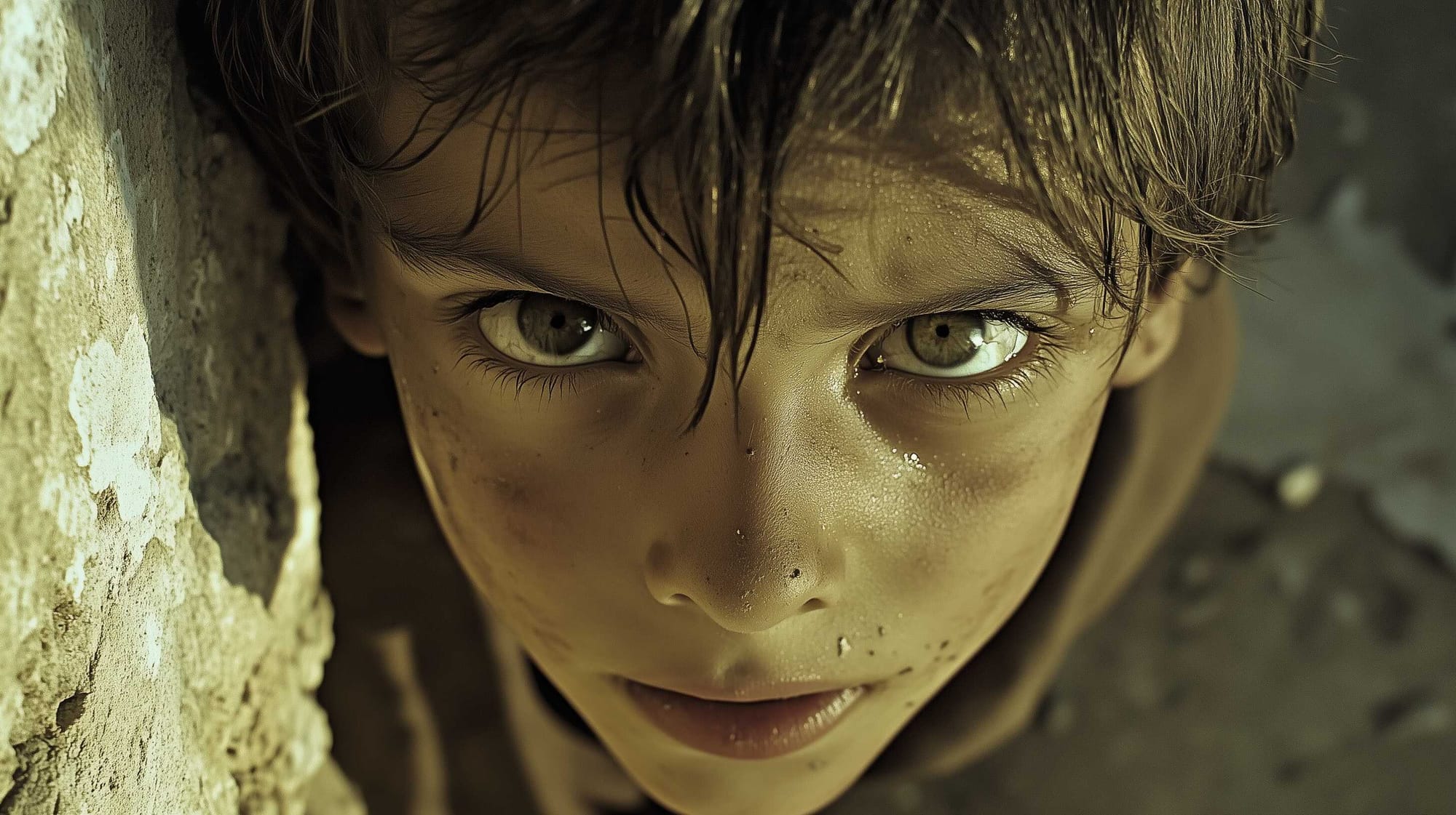 A possible representation of an impoverished Roman child, facing the hardships of a cruel society