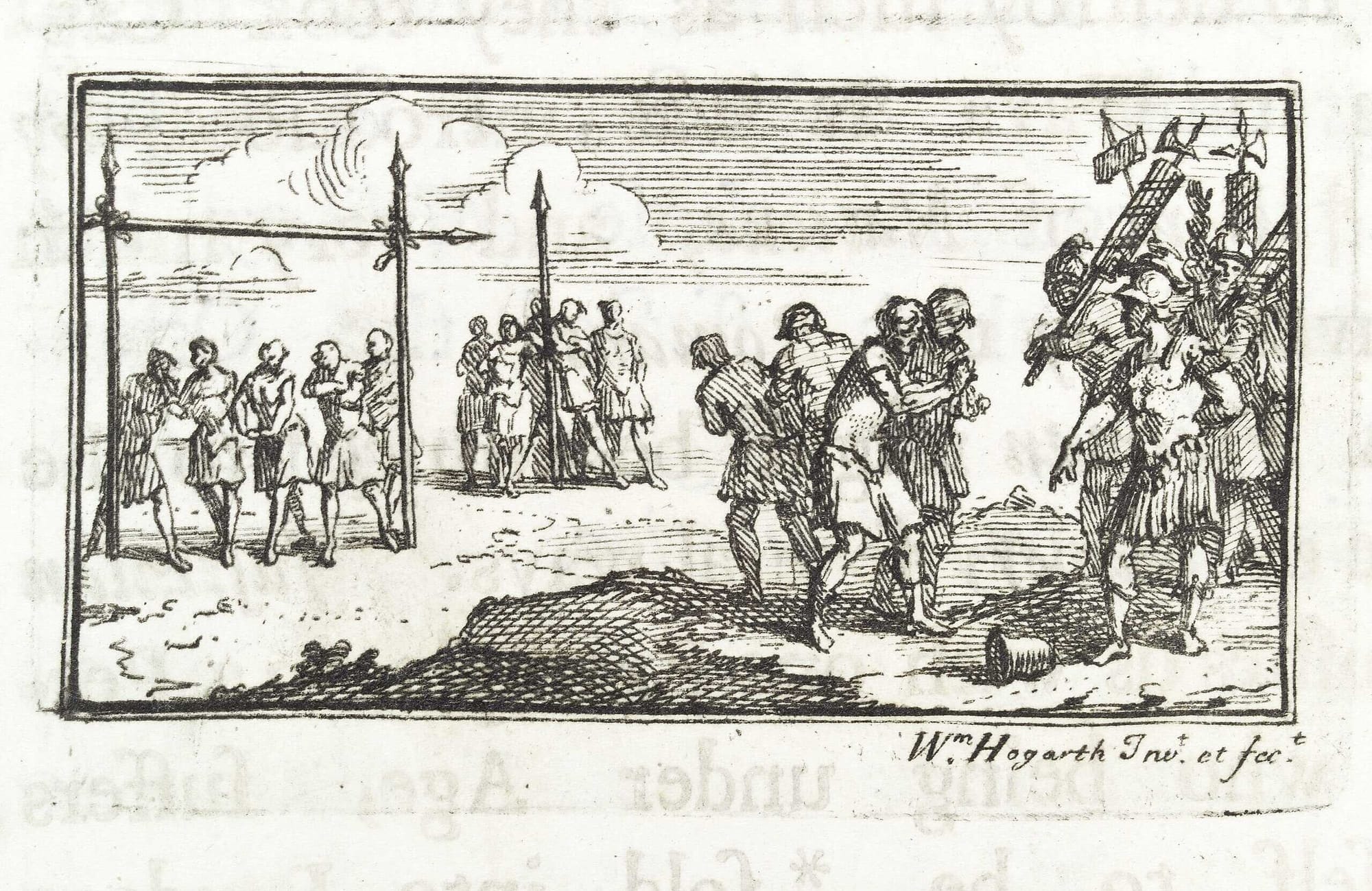 Example of a Roman military punishment, soldiers being sold into slavery and servitude