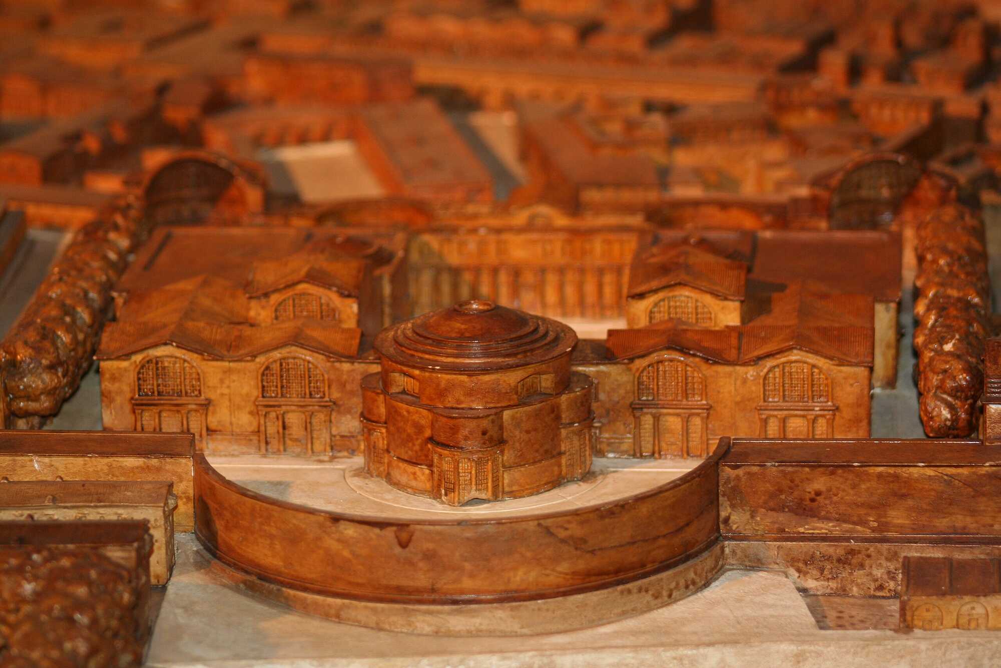 Plan of the Baths of Decius by Rome Paul Bigot, they were built on Rome’s Aventine Hill to serve the area’s elite, wealthy residents, located between today’s Santo Alessio and Santa Prisca churches