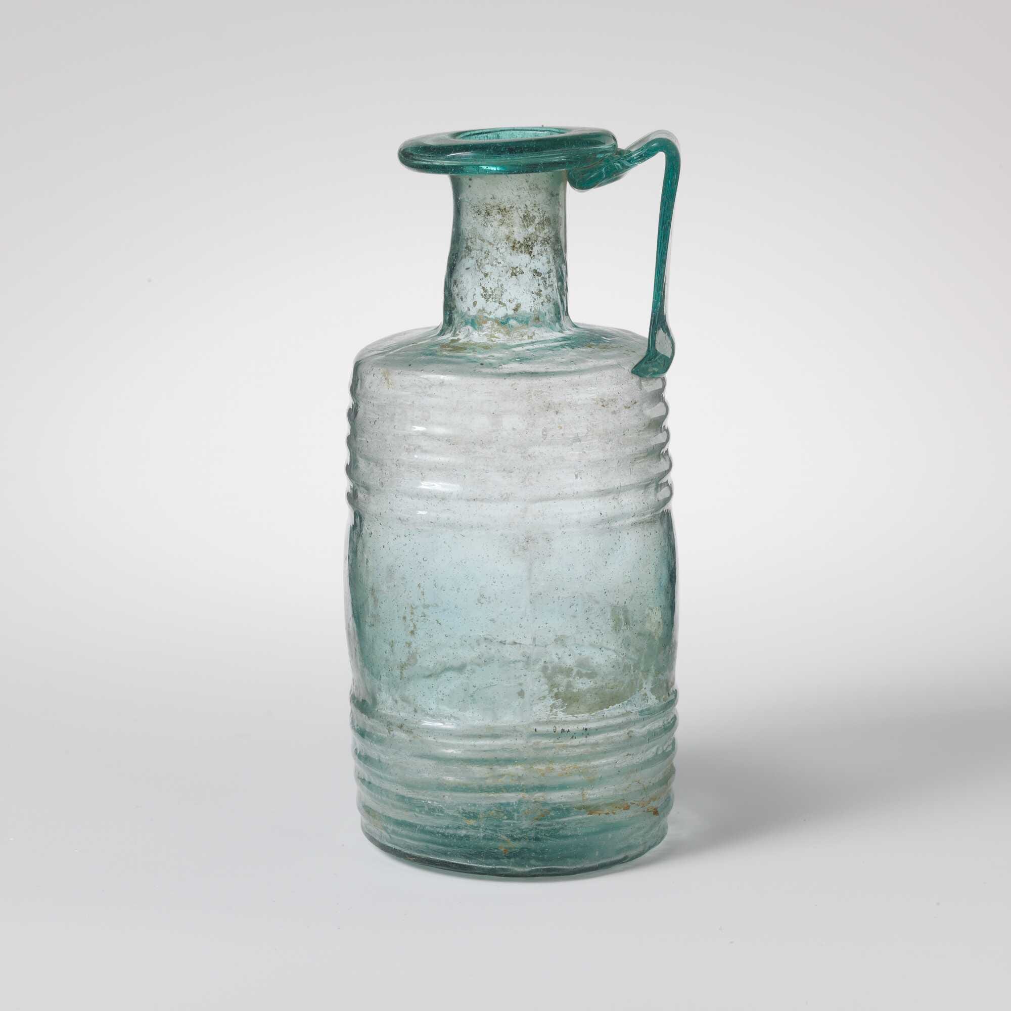 A Glass barrel jug, attributed to Frontinus