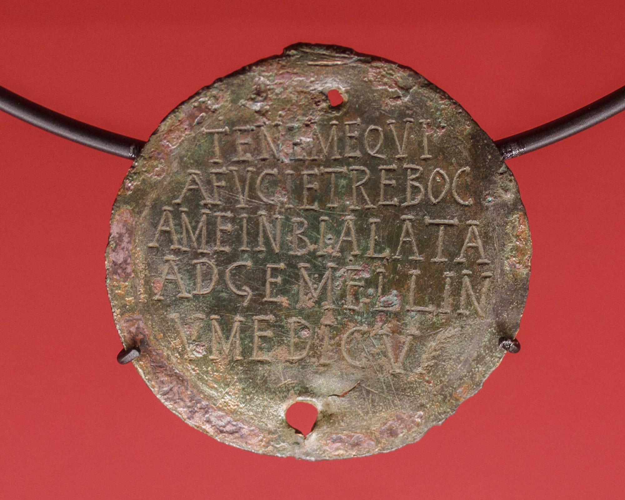 A Roman slave’s collar, similar to the Zoninus Collar
