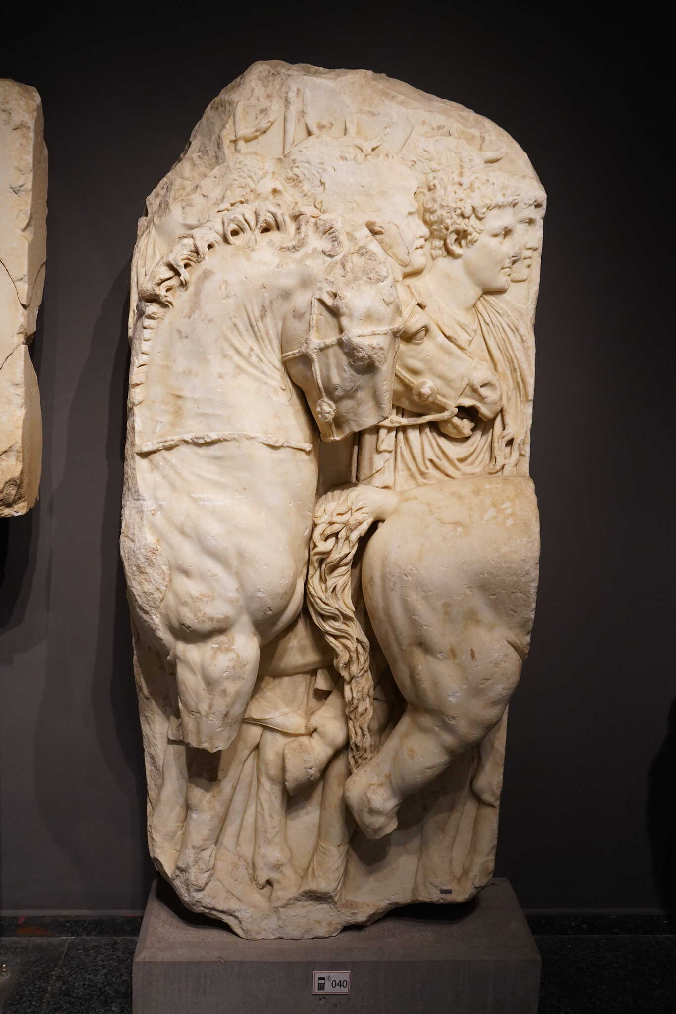An impressive marble procession found in Gaius Caesar’s Cenotaph, in Limyra