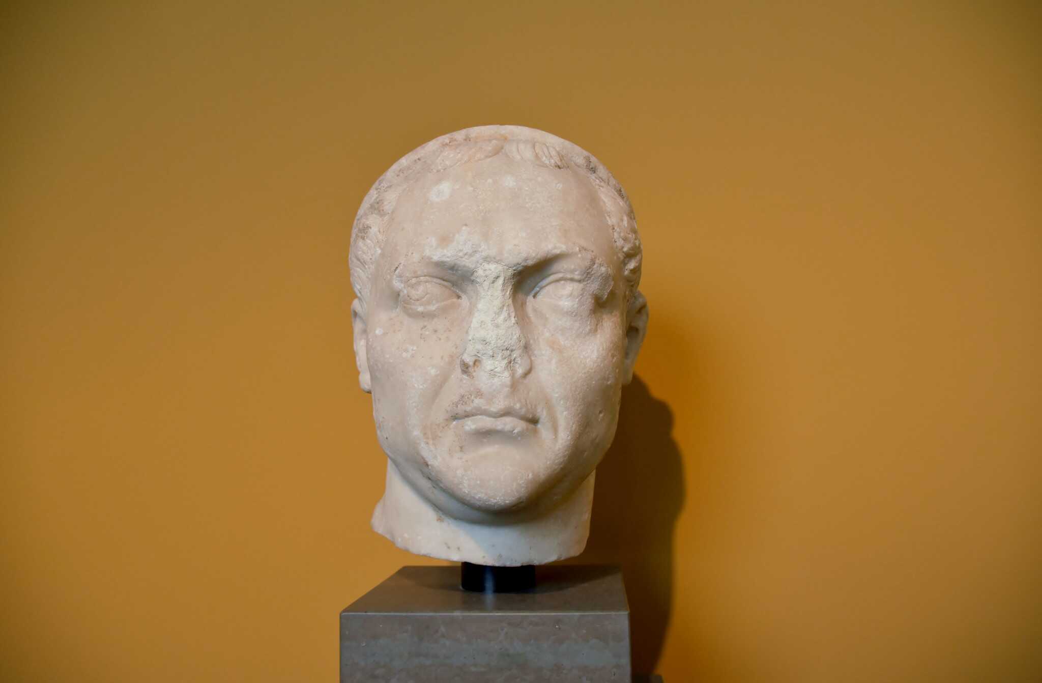 Bust of Roman Emperor Valerian, in the Ny Carlsberg Glyptotek, Copenhagen