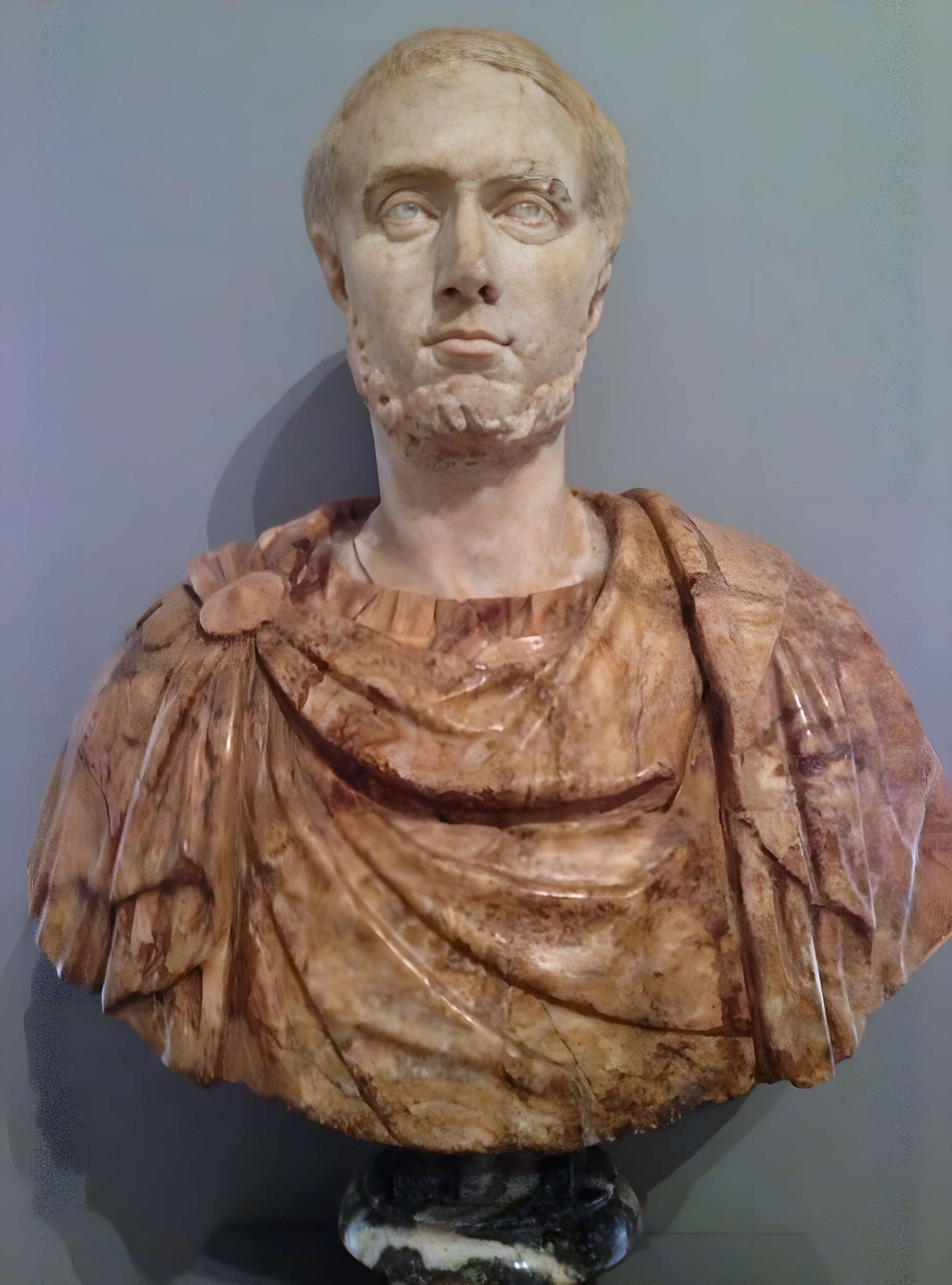 Bust of Roman Emperor Volusianus