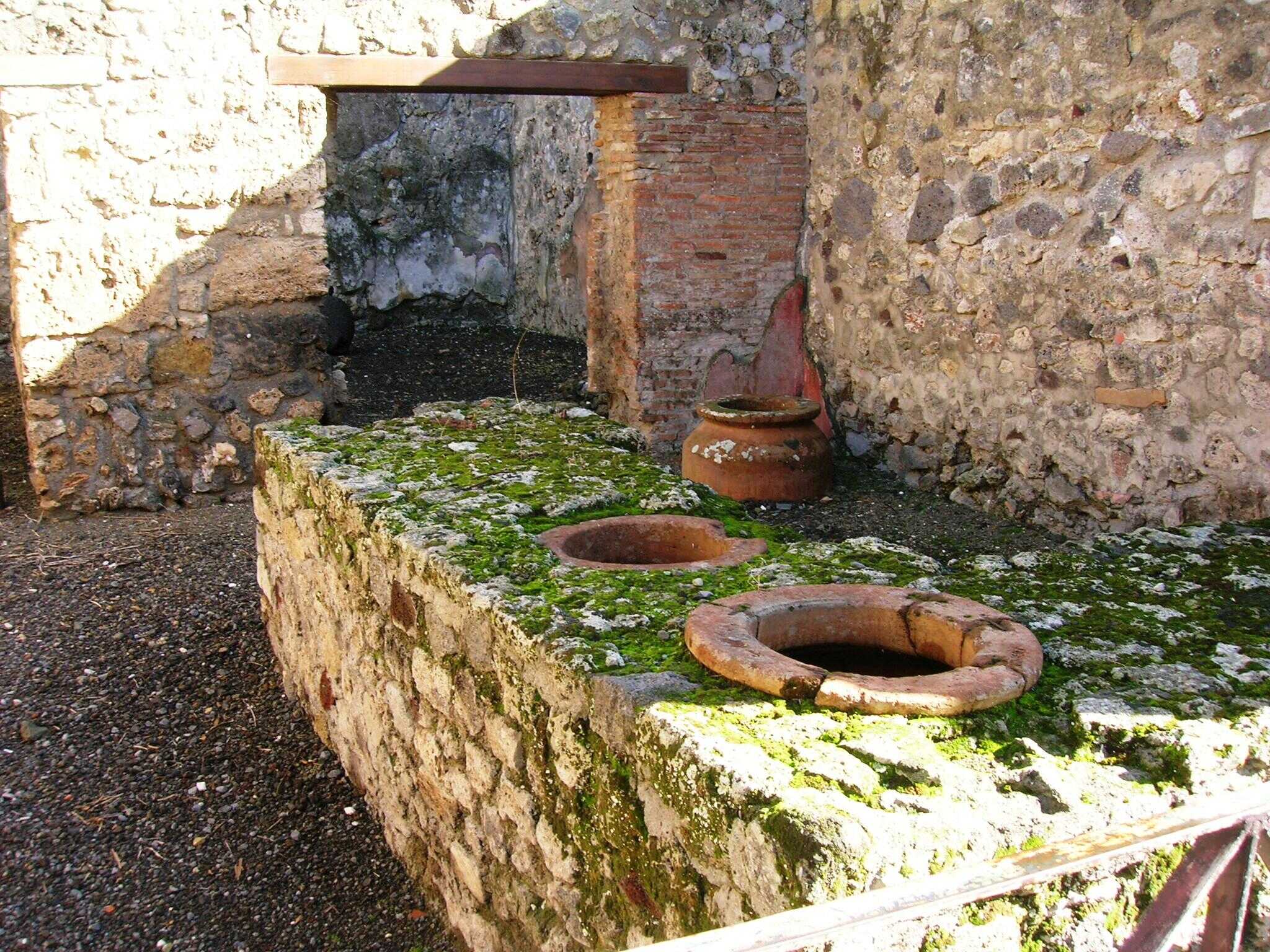 The Caupona (Roman Bar) of Salvius, in Pompeii