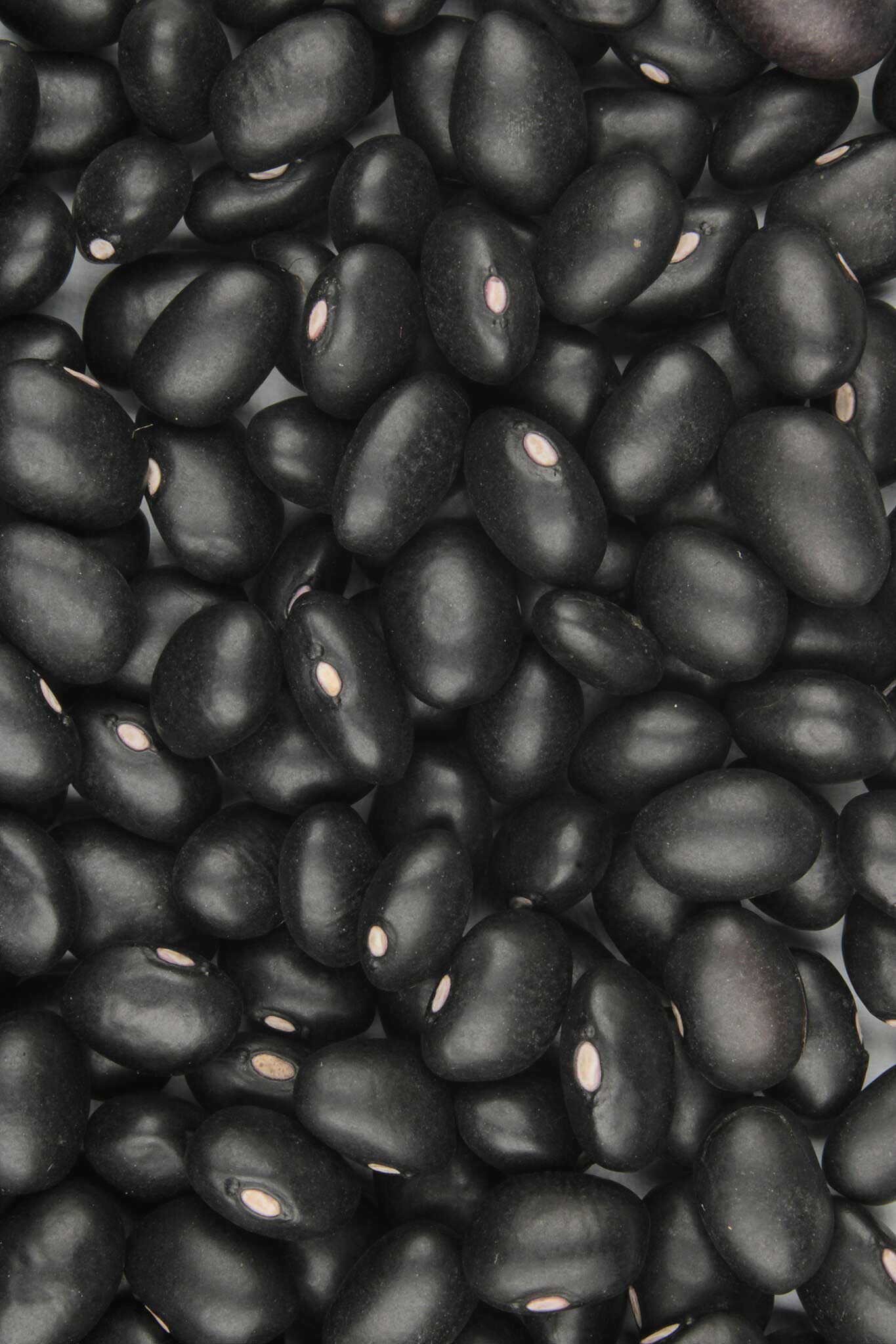 Black beans, uncooked