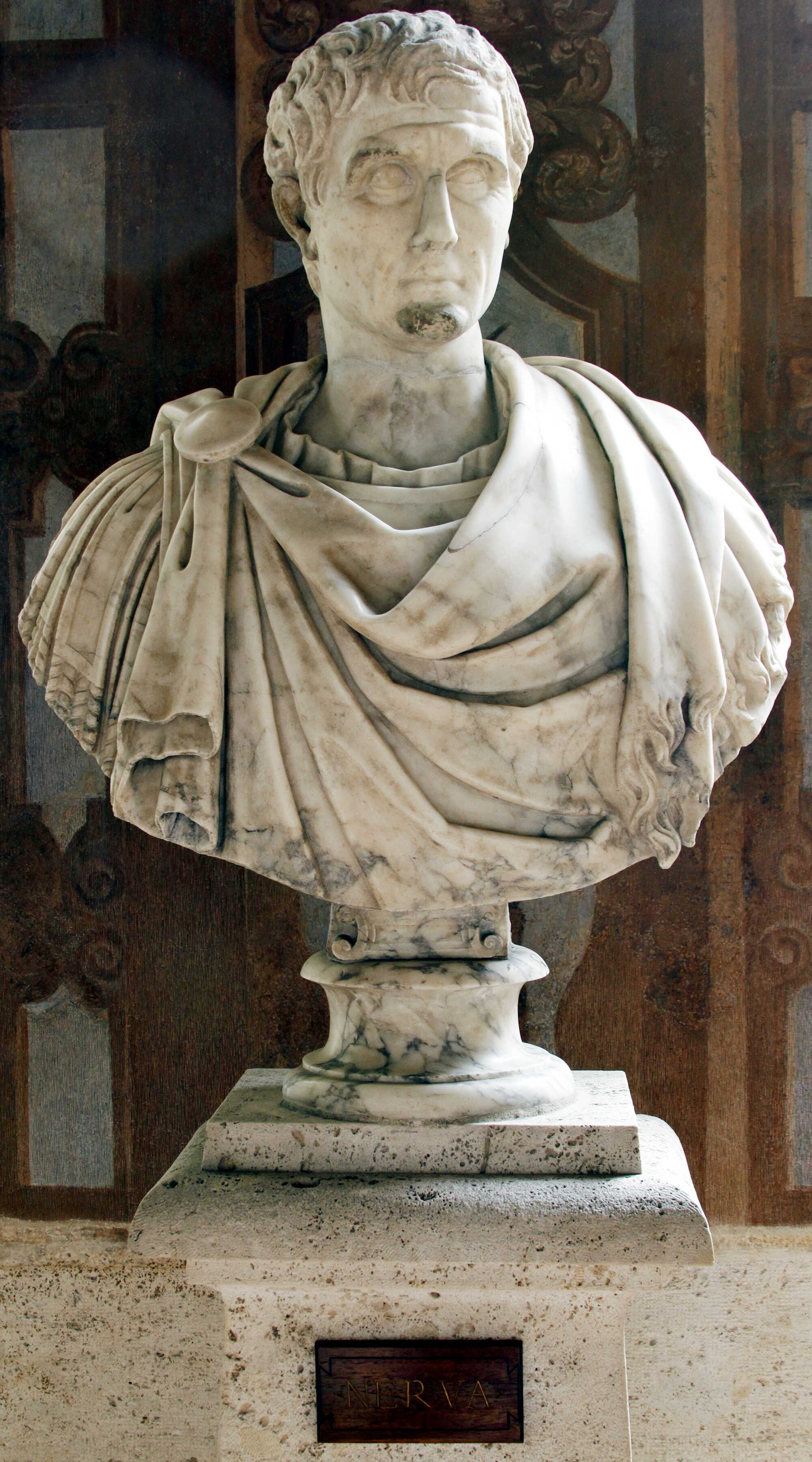 Bust of Emperor Nerva in Palazzo Altemps, Rome