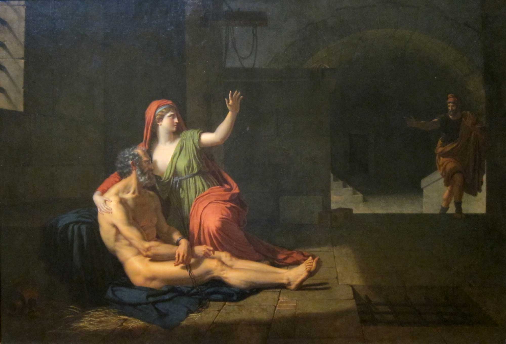 François-Xavier Fabre's version of Cimon and Pero, or the Roman Charity