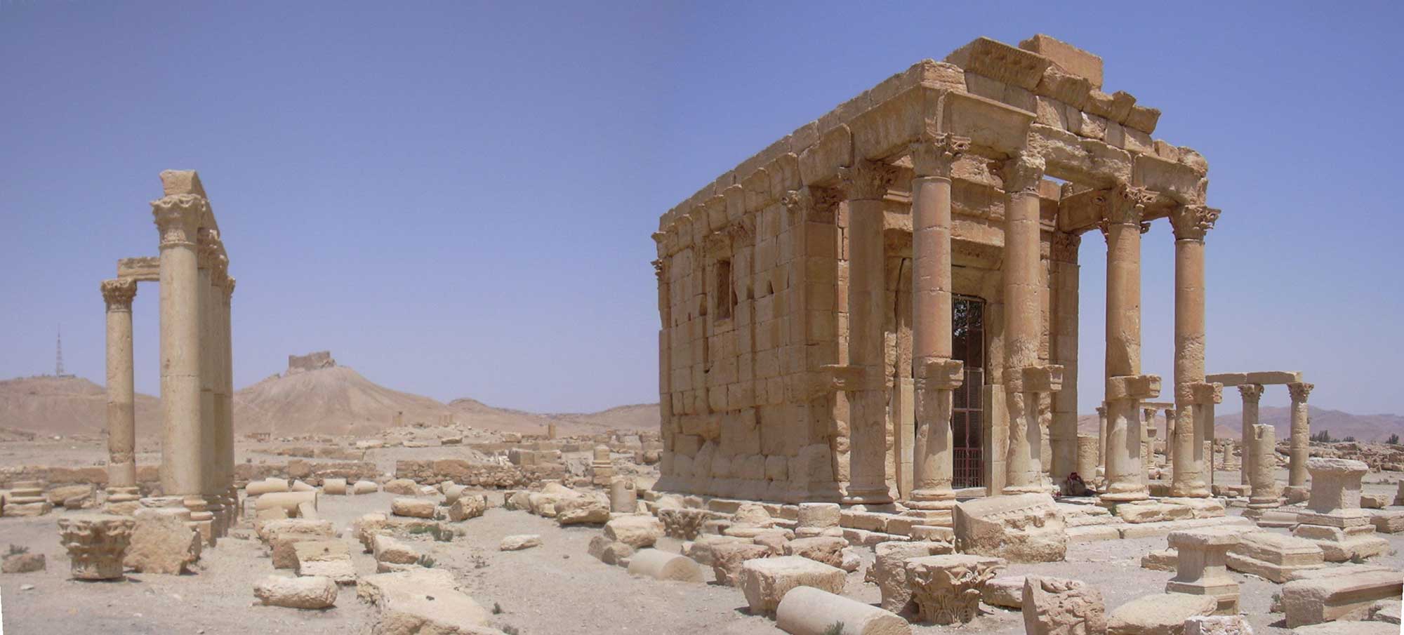Palmyra (Tadmor), Temple of Baal Shamin, God of Storm and Rain, completed by Emperor Aurelian