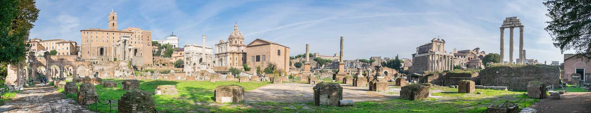 Forum Romanum in Rome, Lazio, Italy