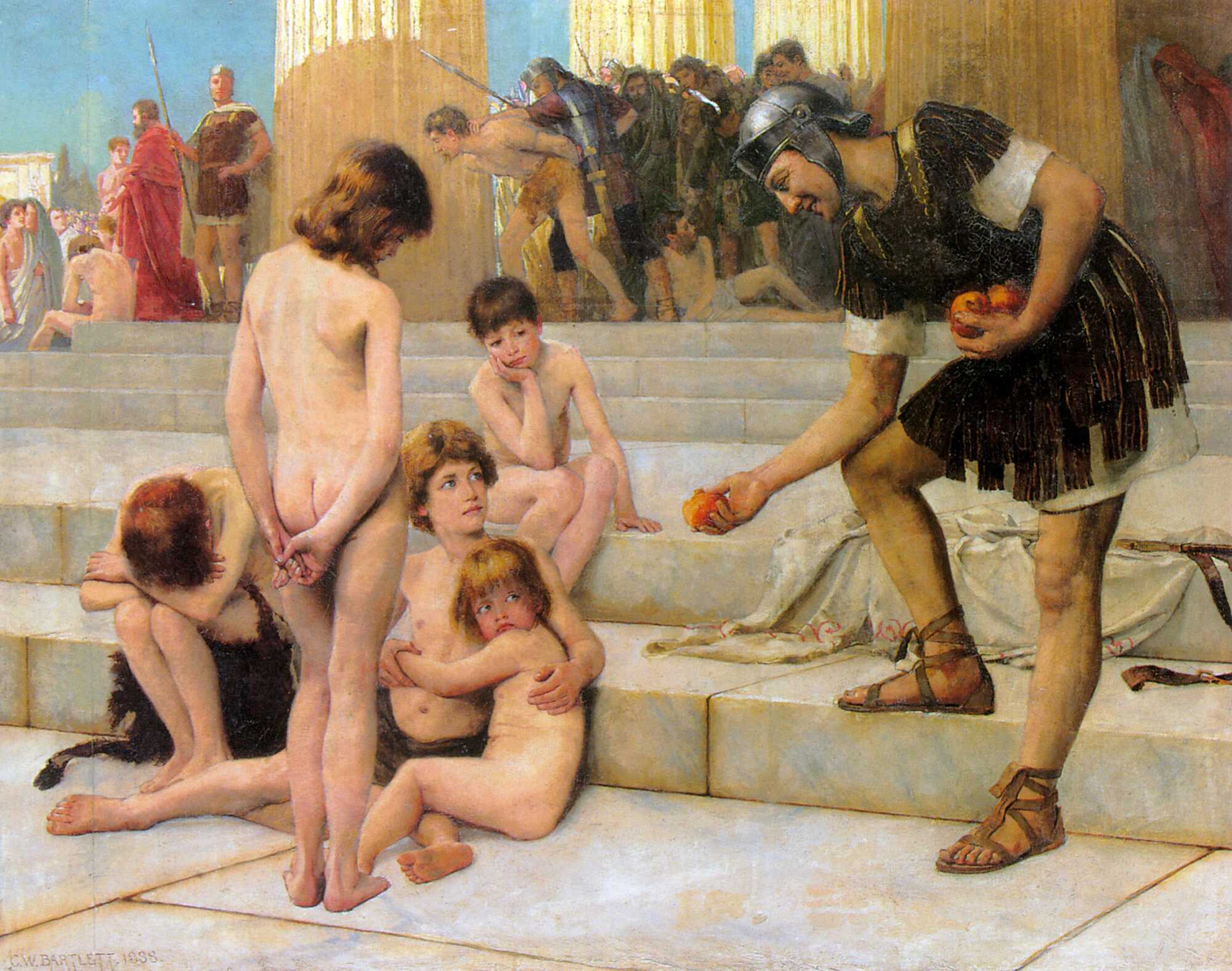 Charles Bartlett: Captives in Rome. 