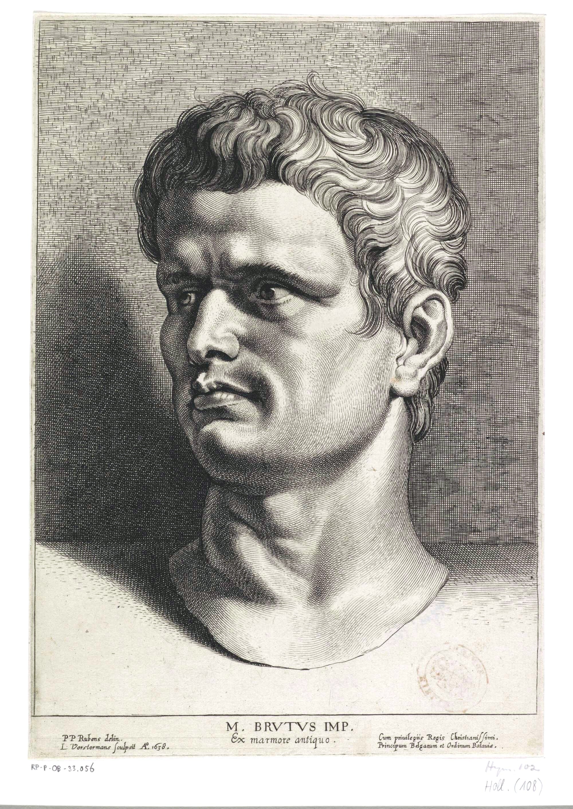 Bust of Marcus Junius Brutus Antique busts (series title)