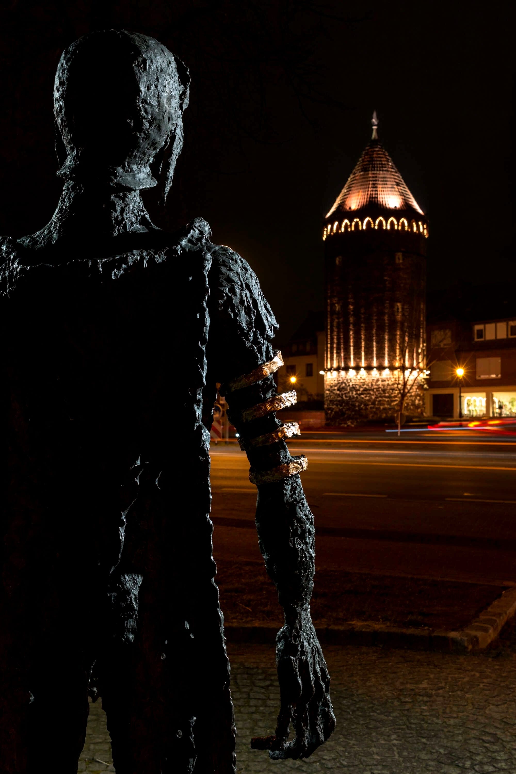 (and in the background: Seven Devils Tower), Haltern am See, North Rhine-Westphalia, Germany 
