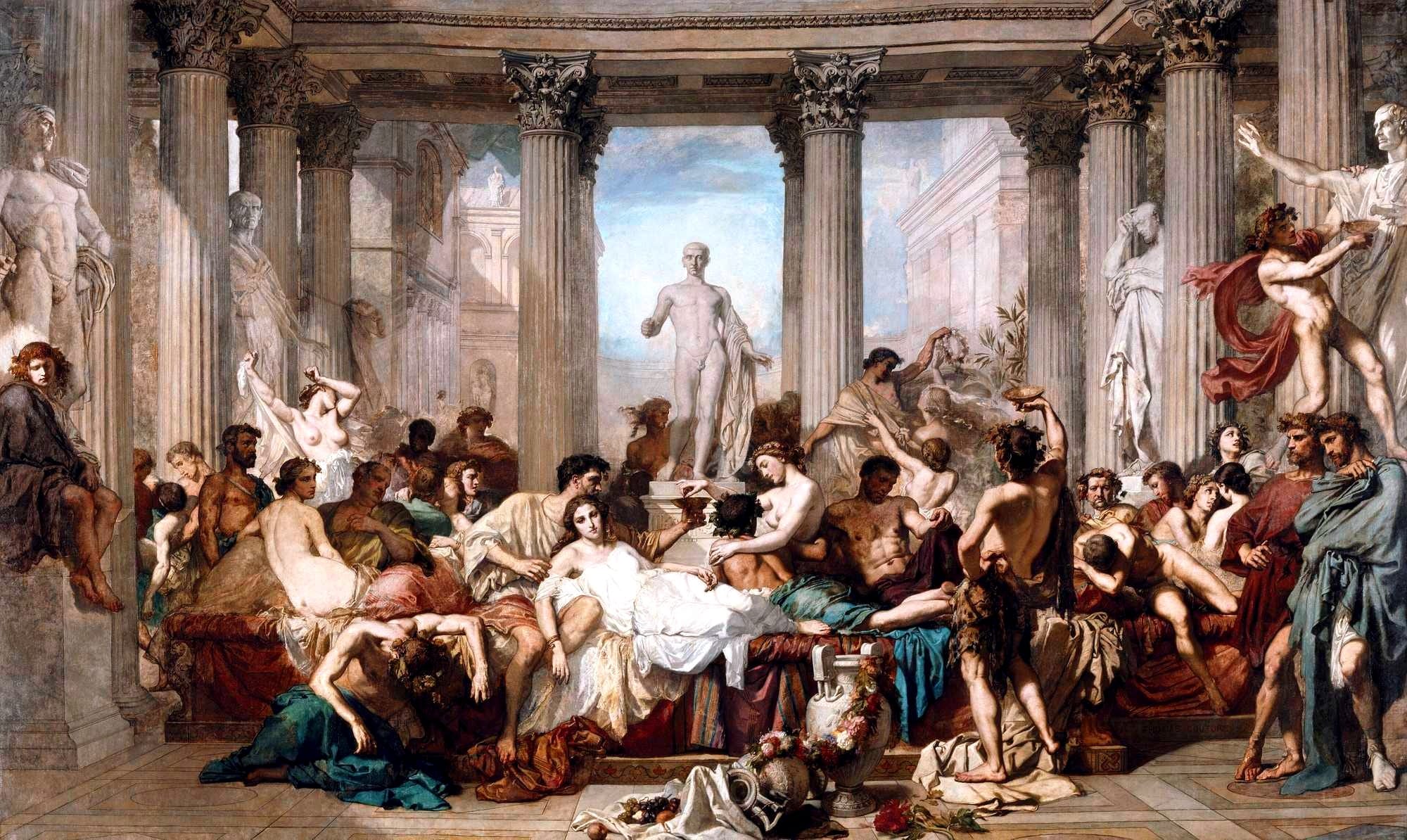 Thomas Couture : The Romans of the Decadence. 