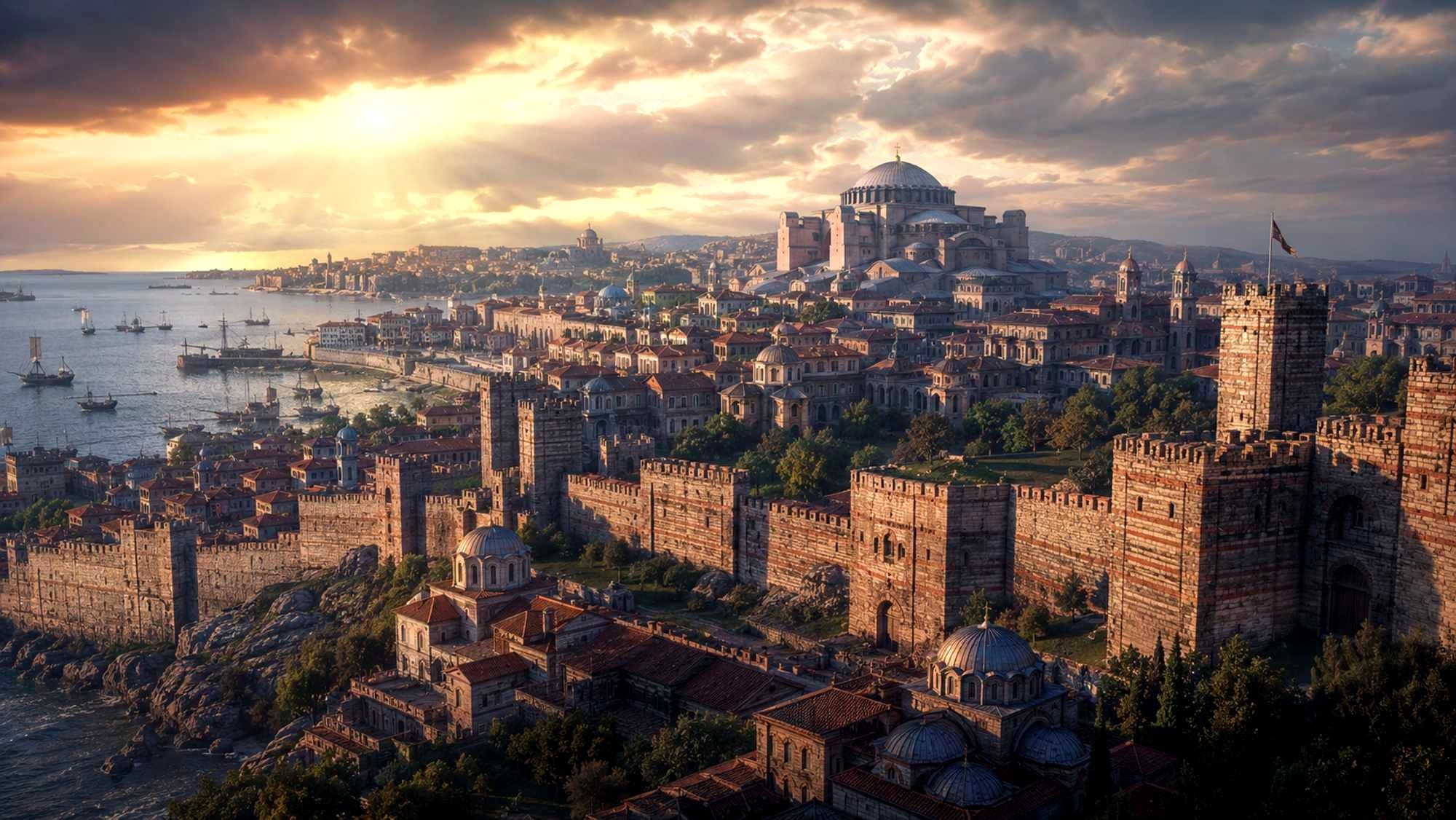 A possible representation of Eastern Roman Constantinople