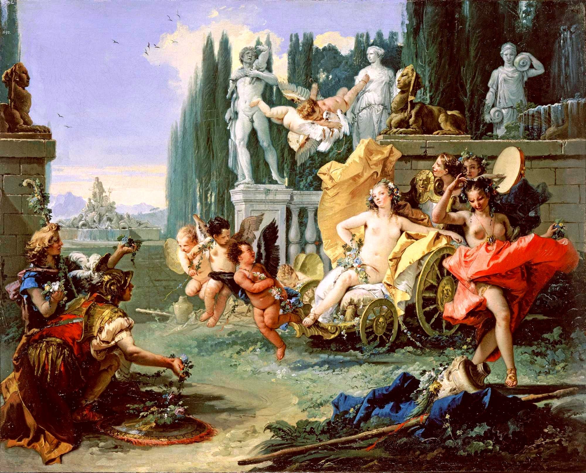 Giovanni Battista Tiepolo: The Empire of Flora. Fine Arts Museums of San Francisco.