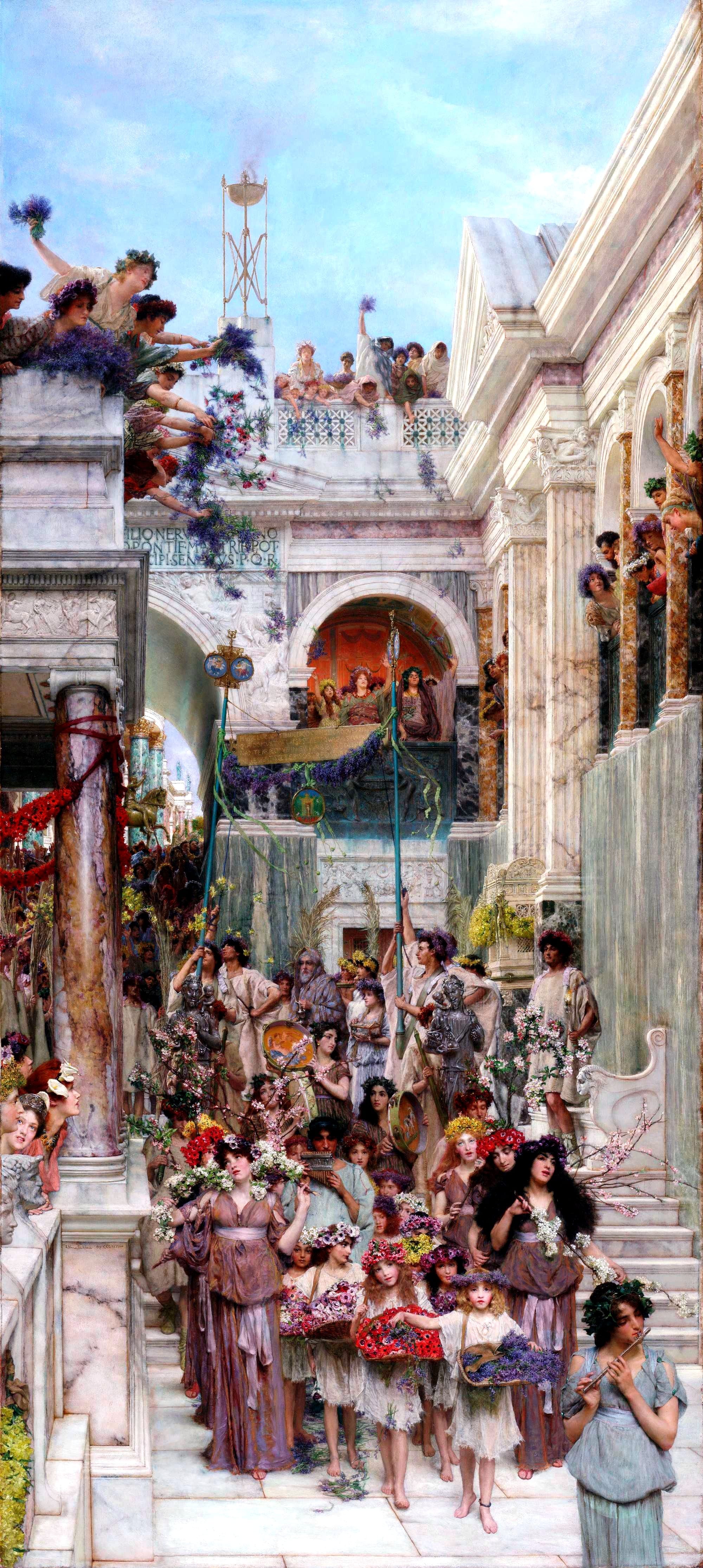 Lawrence Alma-Tadema - Spring