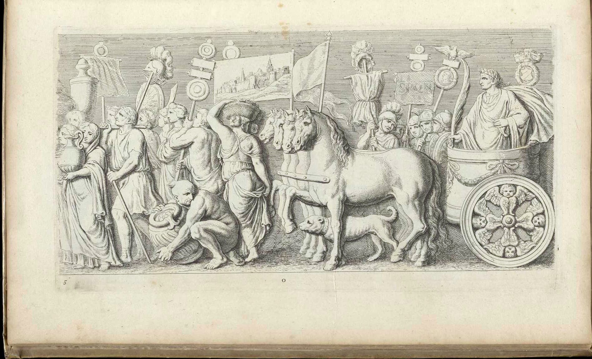 Hubertus Quellinus: Triumphal procession Fabius Maximus