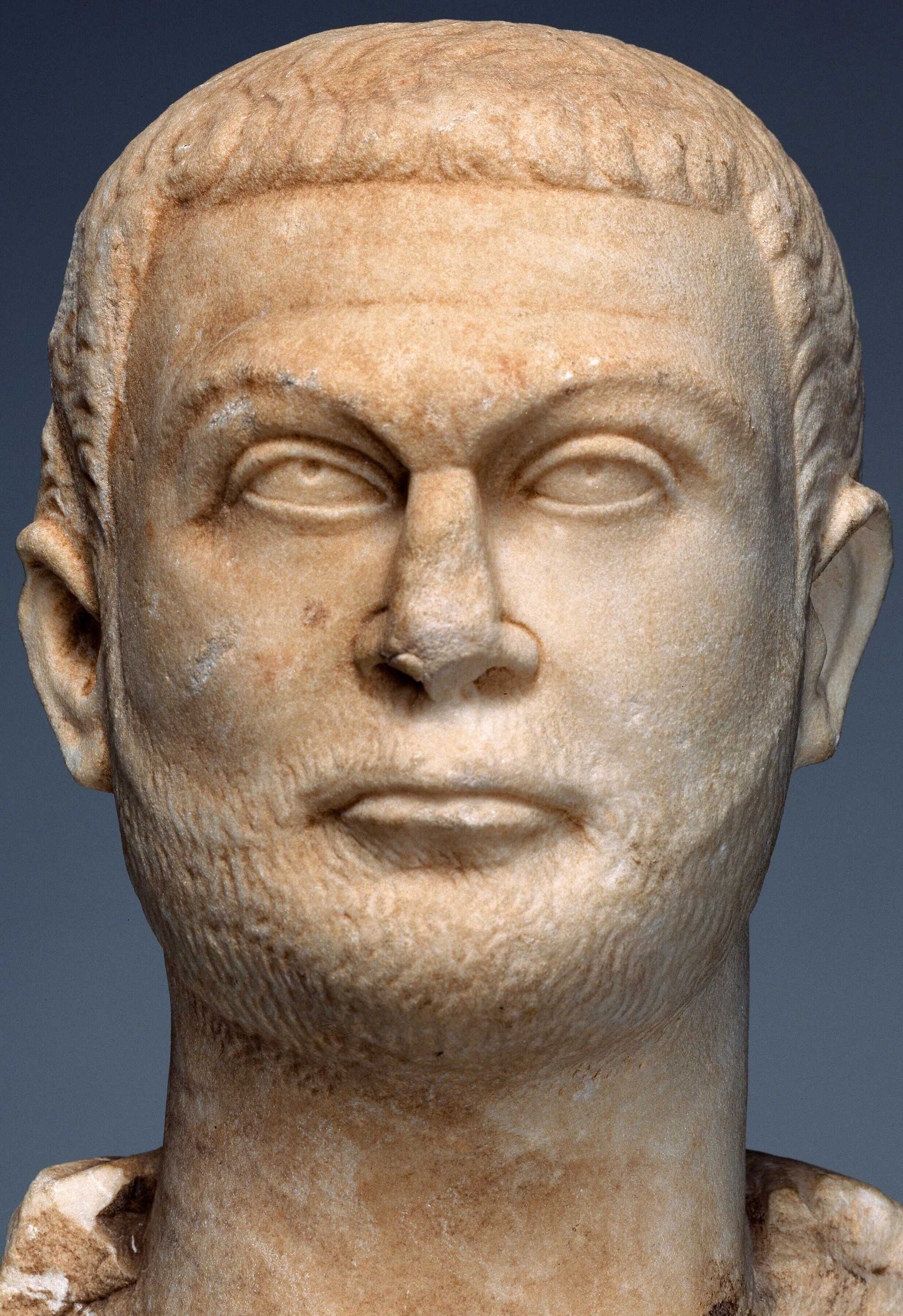 Head of Diocletian, Getty Museum