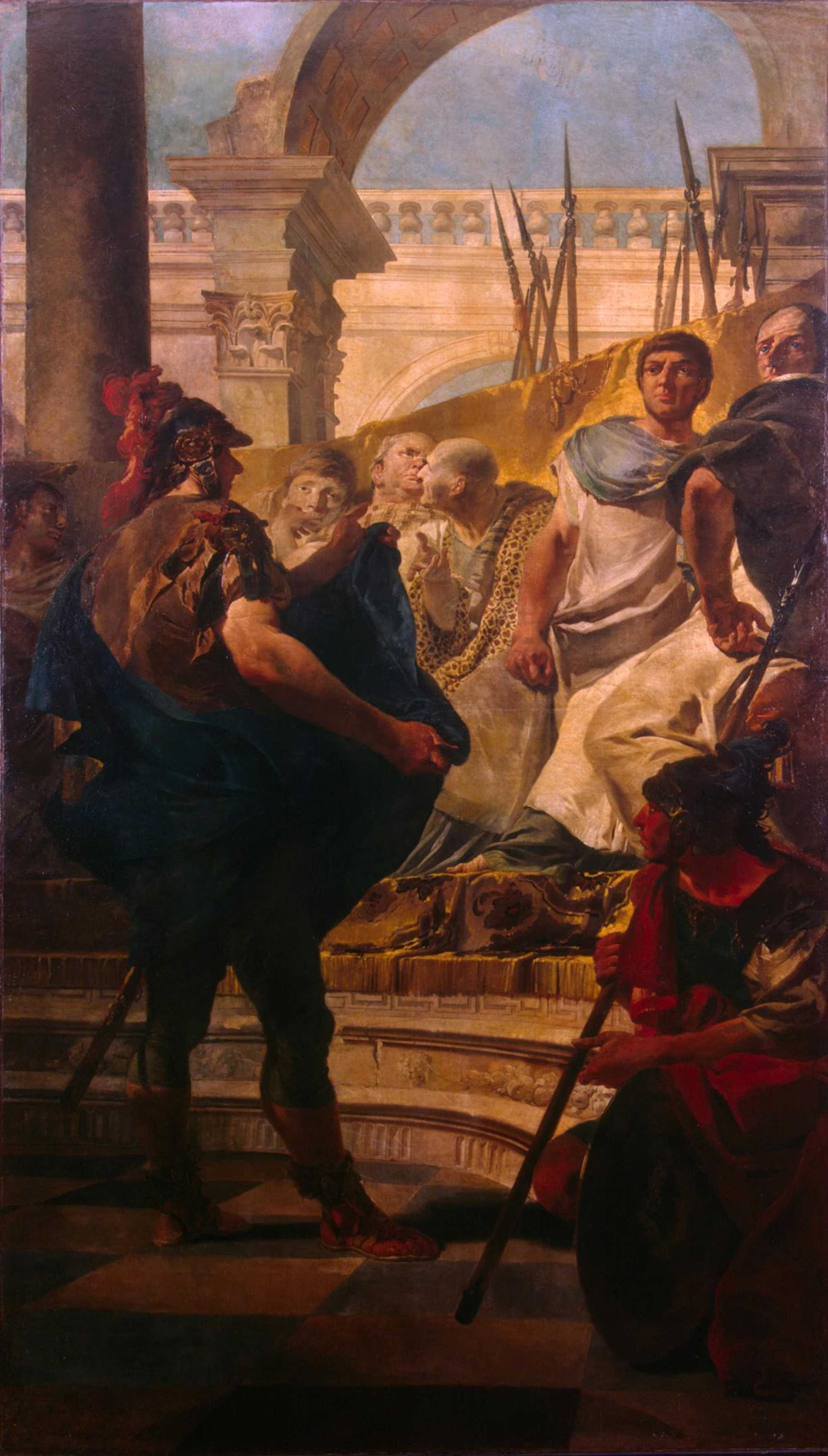 Giovanni Battista Tiepolo: Quintus Fabius Maximus Before the Senate of Carthage