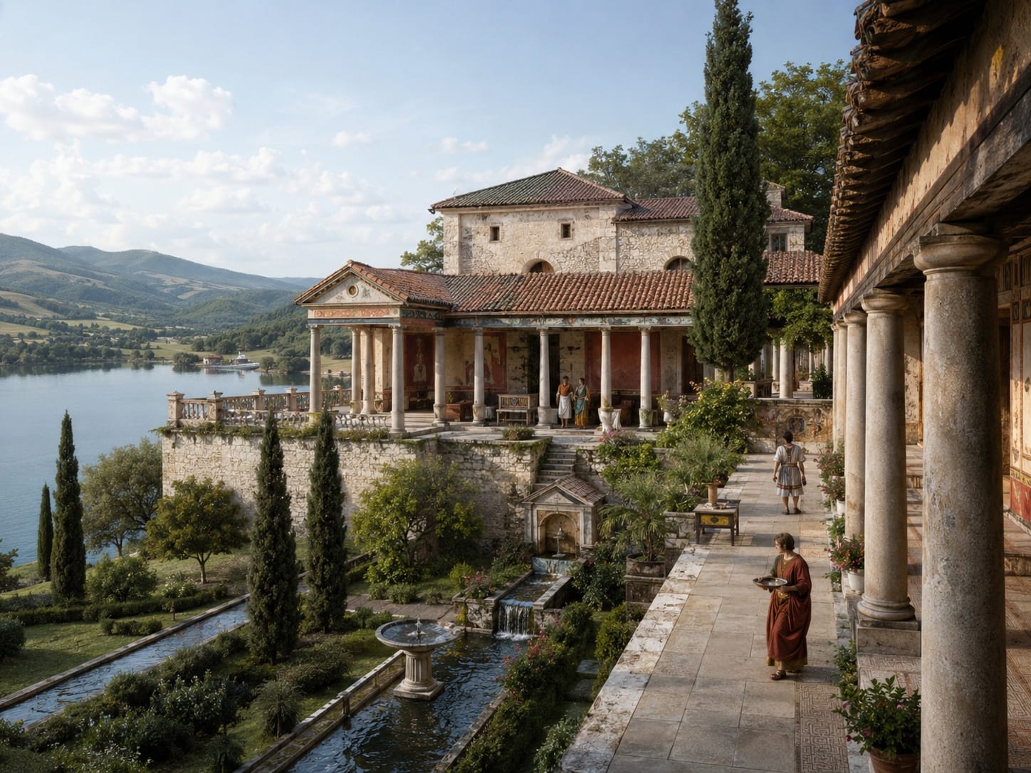 A possible representation of Sidonius' Villa.