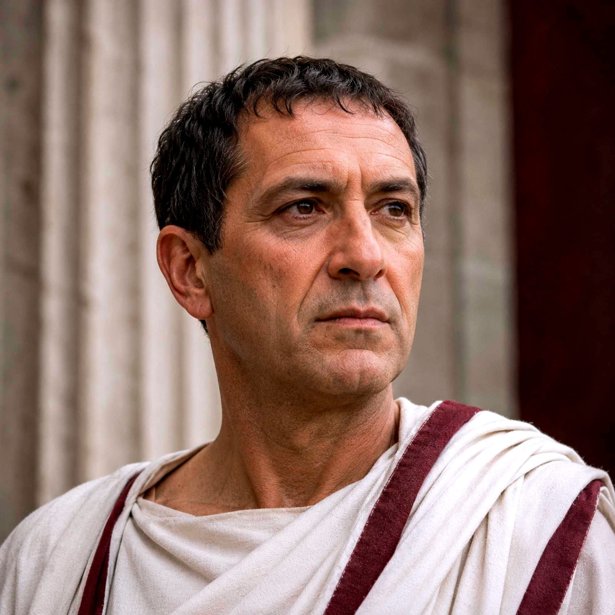 A possible representation of Titus Labienus, an Augustan-era orator and writer. 