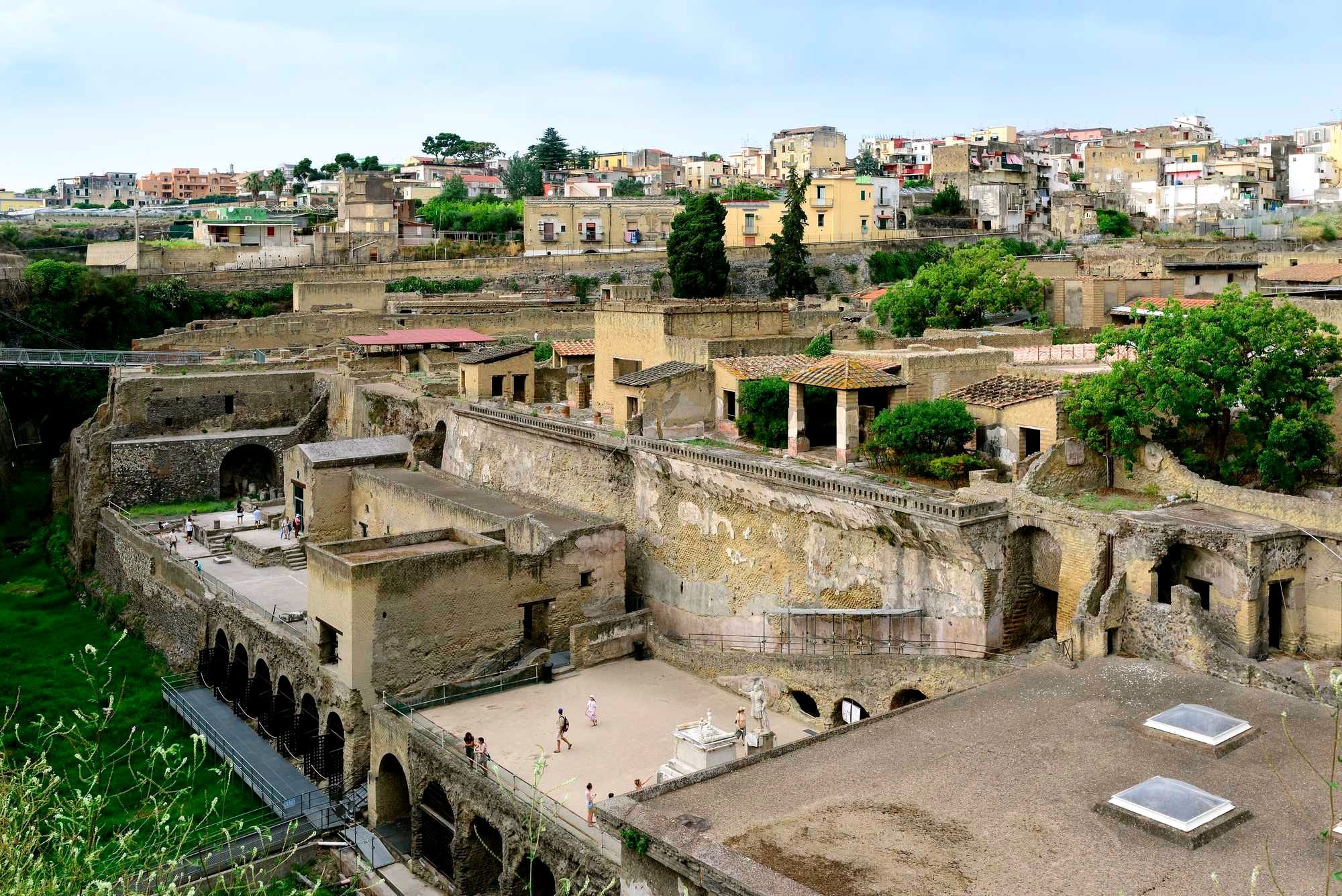 Ancient Roman Herculaneum, Campania, Italy.