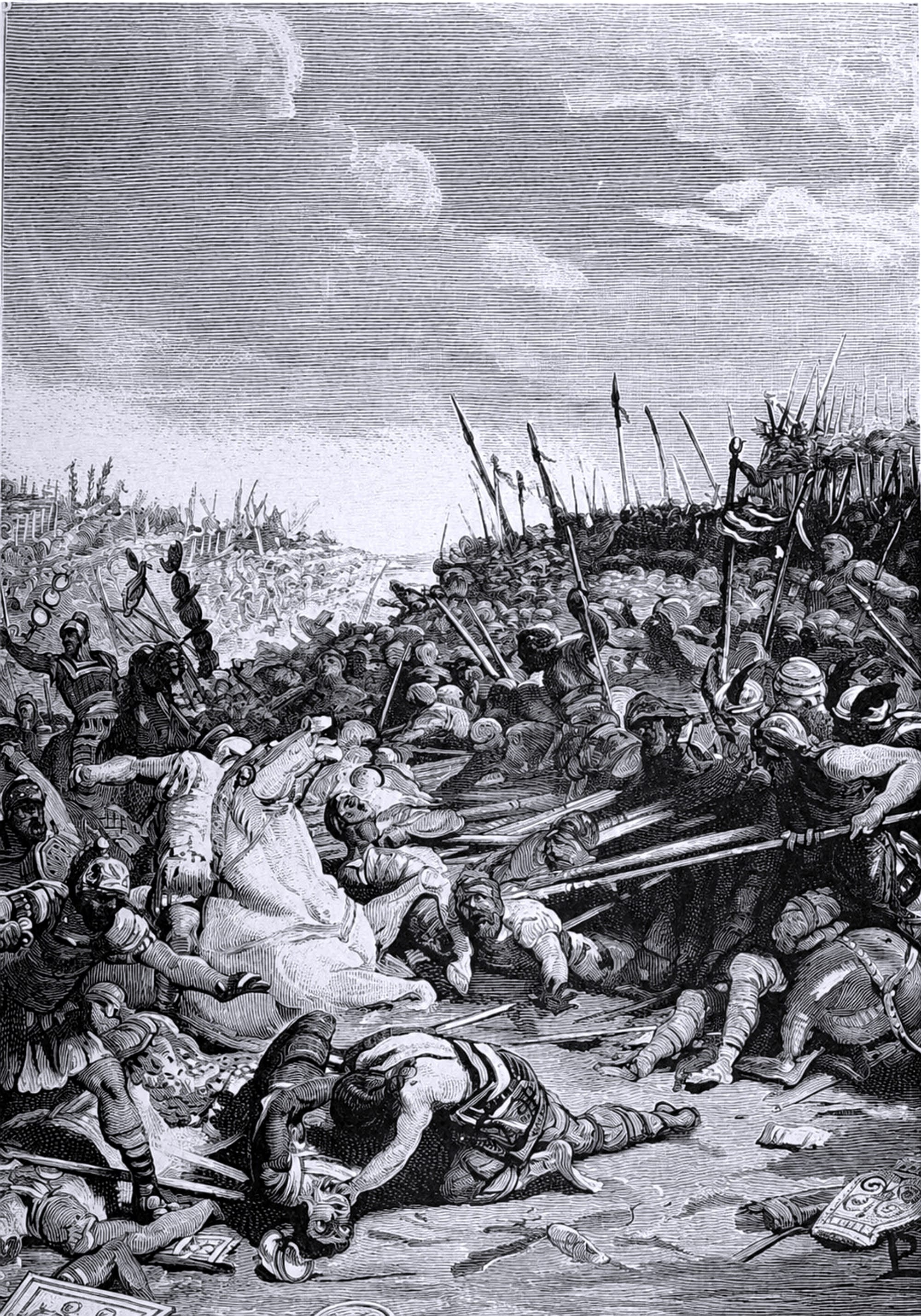 Lodovico Pogliaghi - Battle of Adrianople, 378