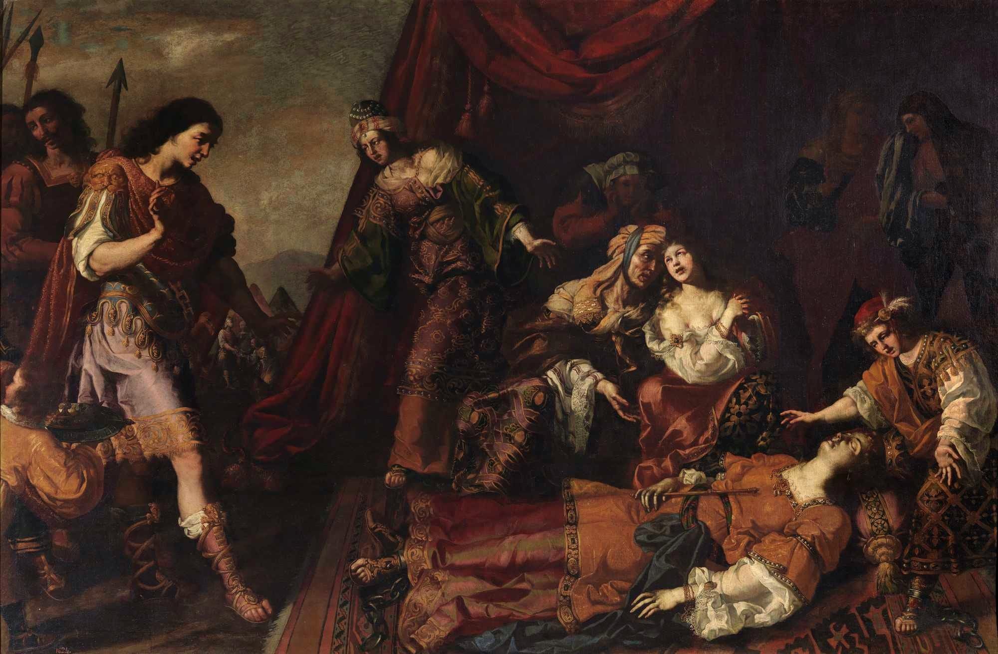 Paolo Domenico Finoglia: Masinissa Mourning Over the Death of Sophonisba 