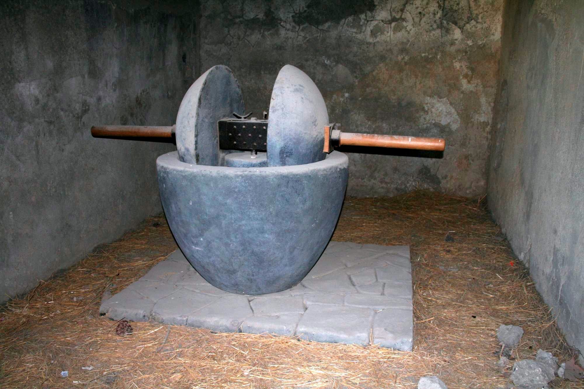 Olive Mill in Pompeii
