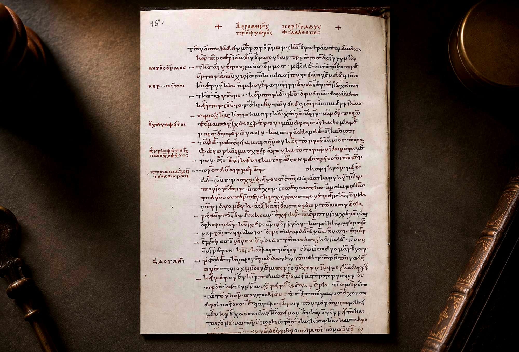 The opening of the Periplus of the Erythraean Sea