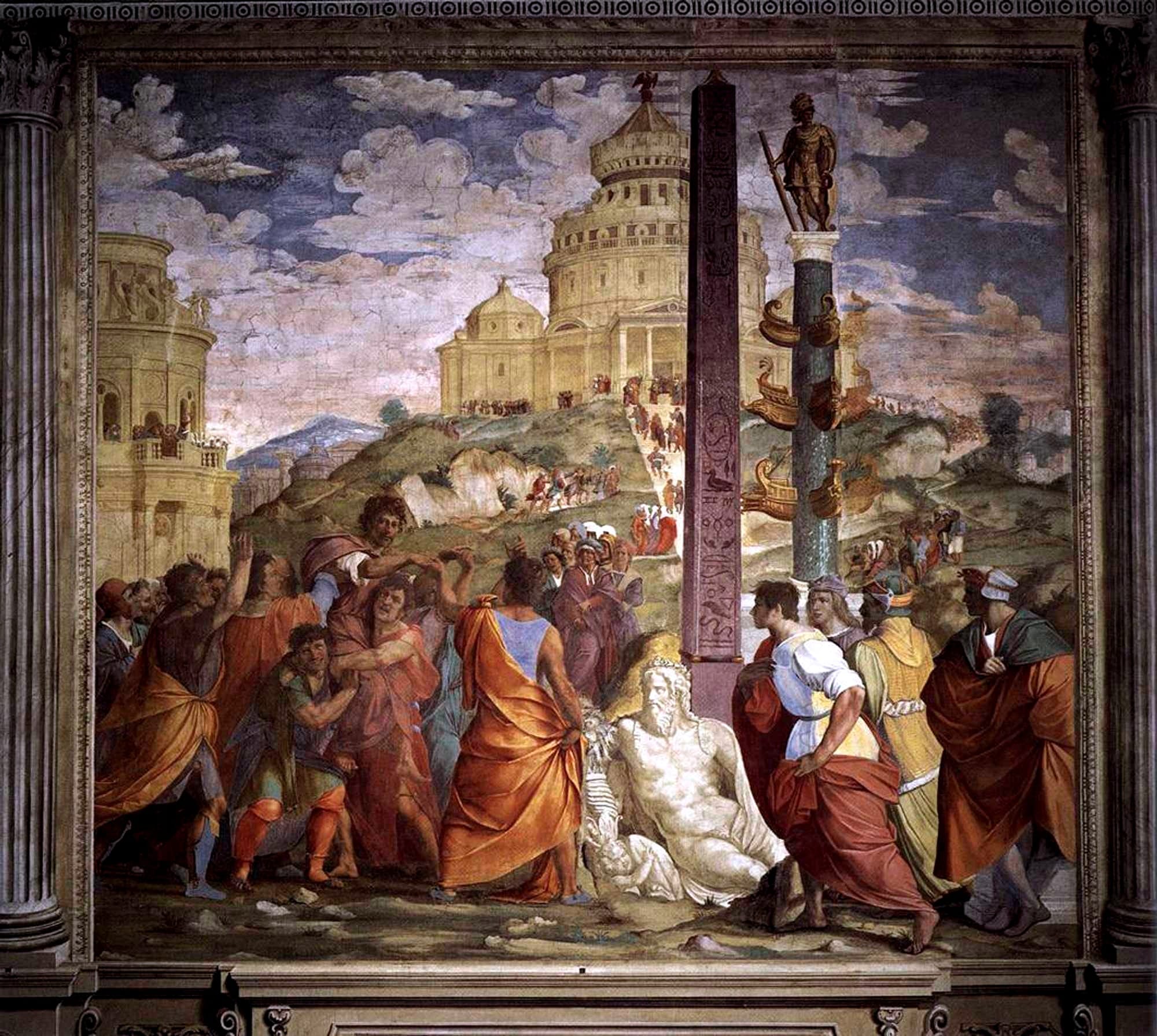 Franciabigio. The triumph of Cicero, after returning form exile