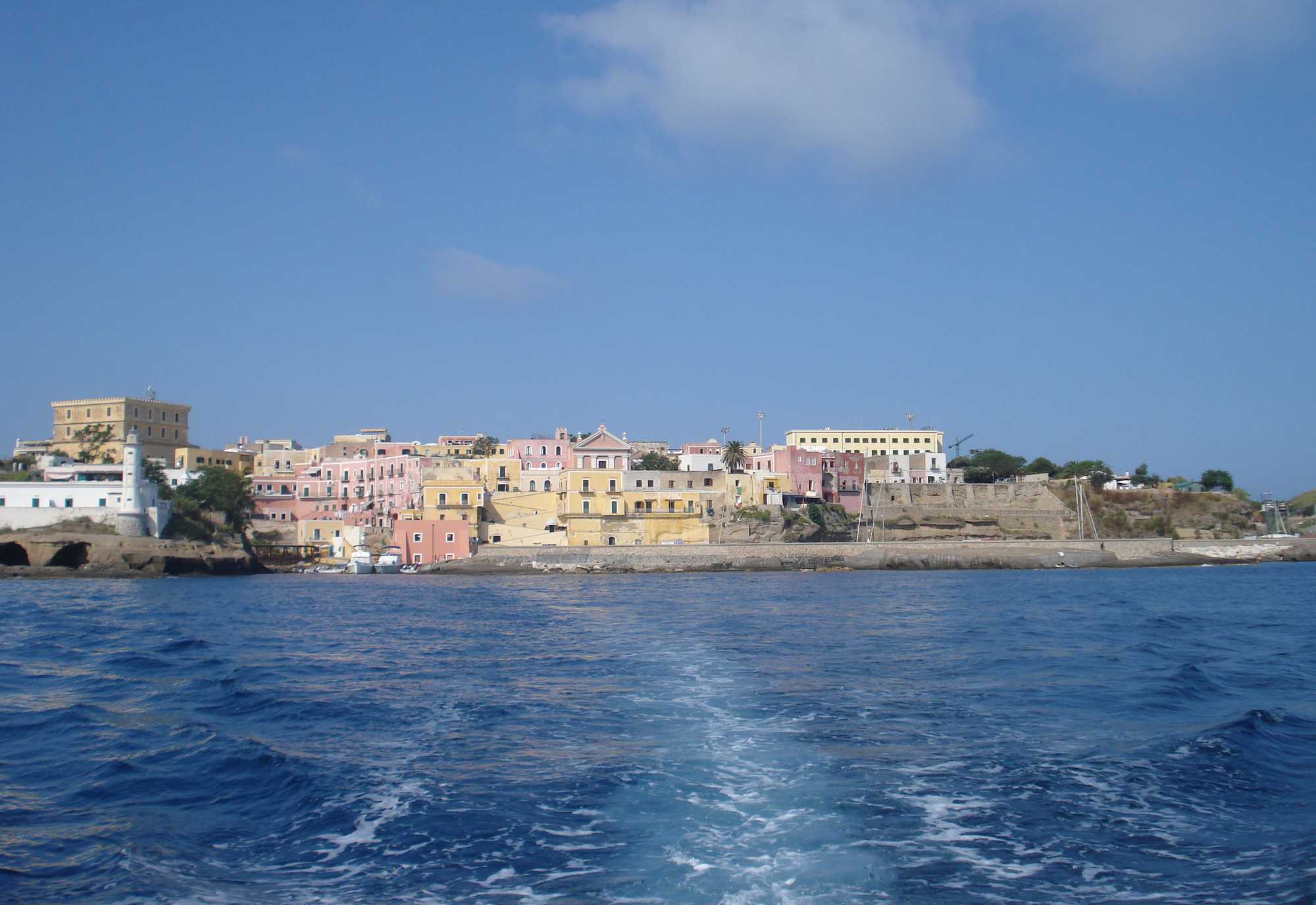 Island of Ventotene. Latin: Pandataria or Pandateria