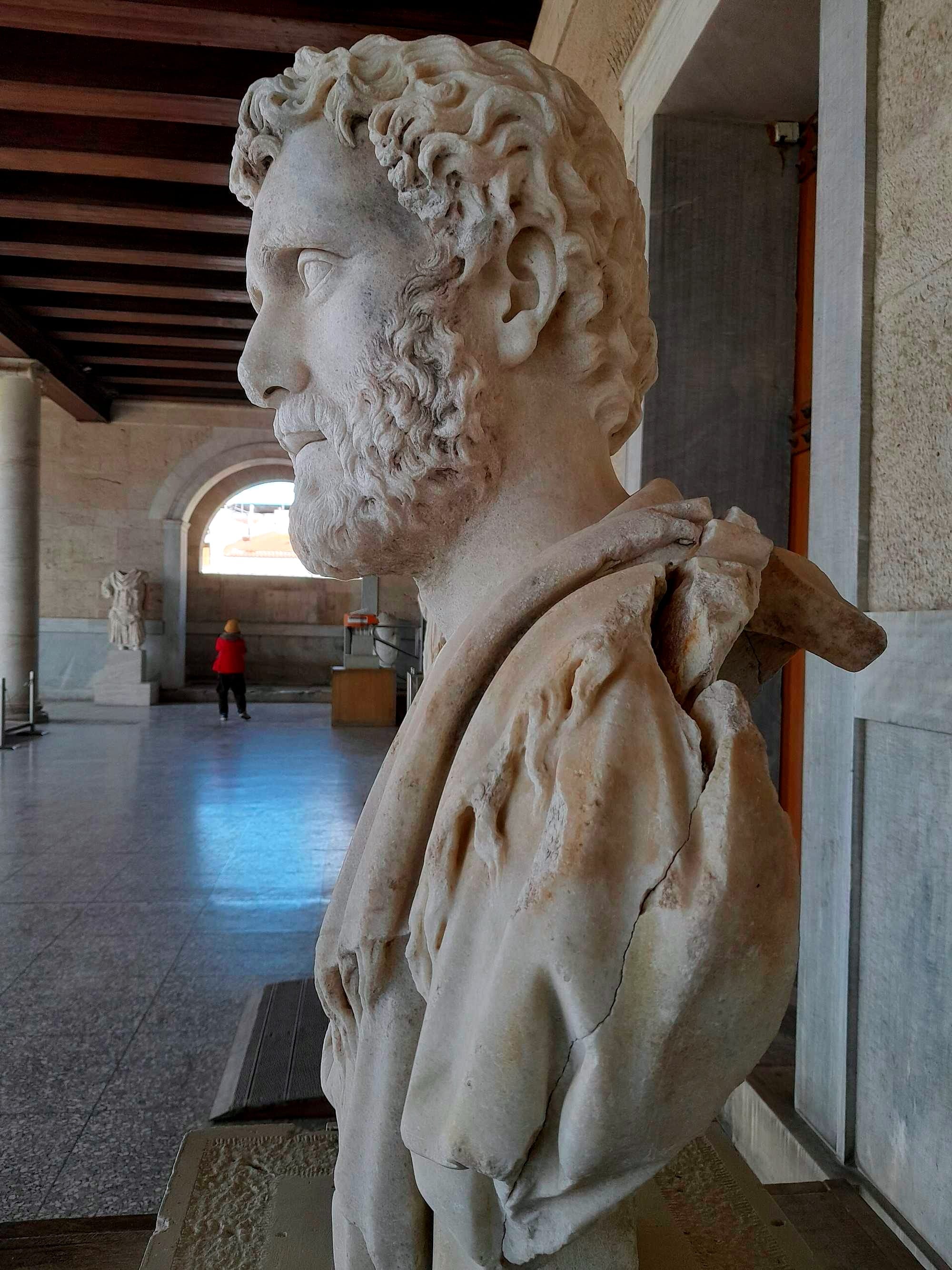 Antoninus Pius bust AGMA Athens Greece