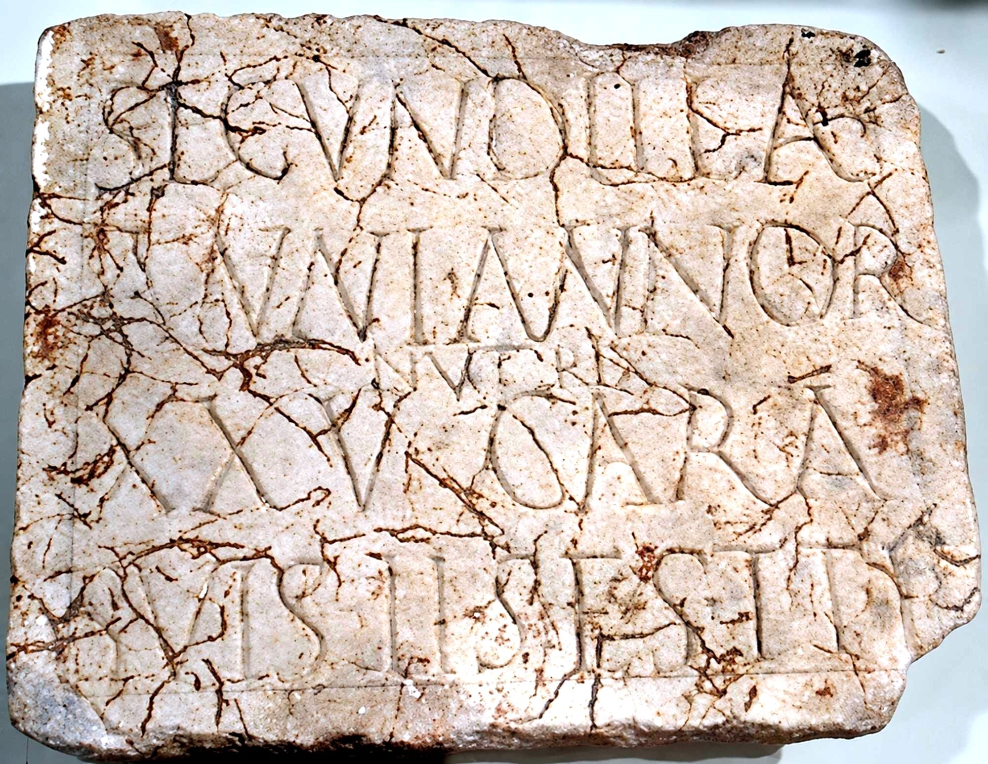 Gravestone of Secundilla, a wet nurse (nutrix) and slave of Annius