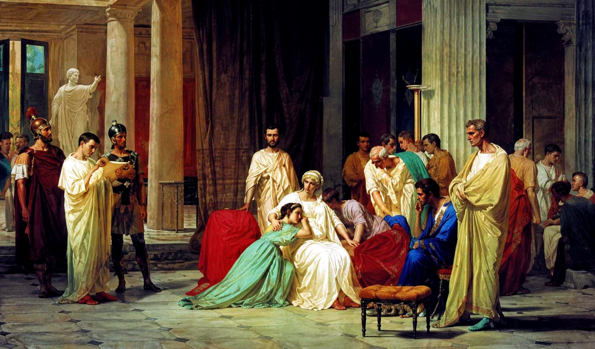 Fyodor Bronnikov: Reading the Death Sentence to Thrasea Paetus