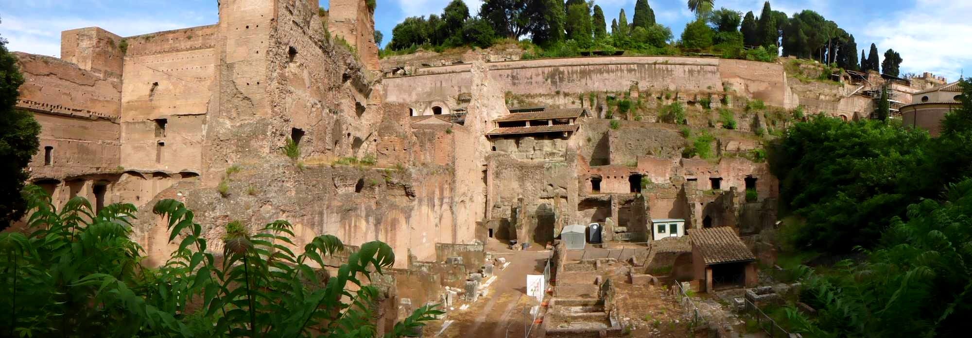 Rome, below the Palatine. Vicus Tuscus and Horrea Agrippiana