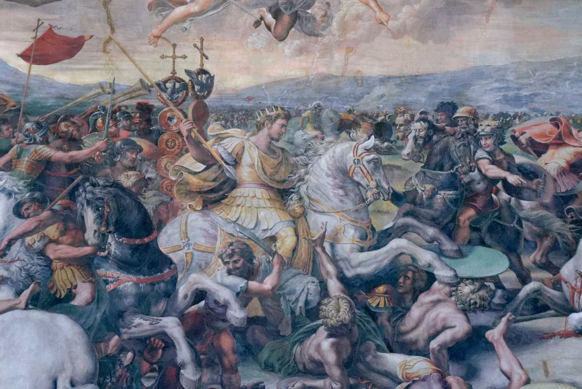 Giulio Romano, The Battle of the Milvian Bridge