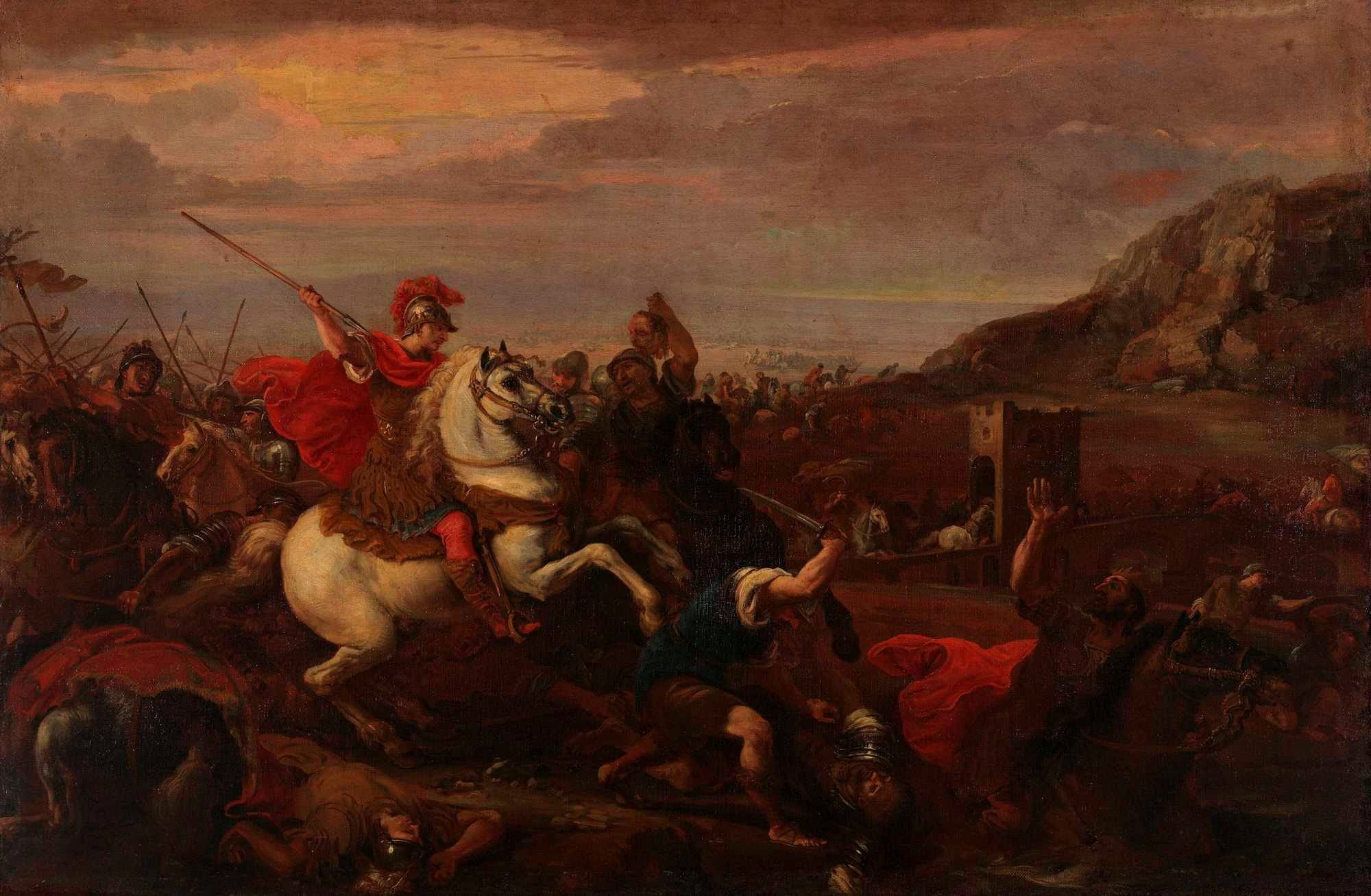 Jacques Courtois: Battle of the Milvian Bridge