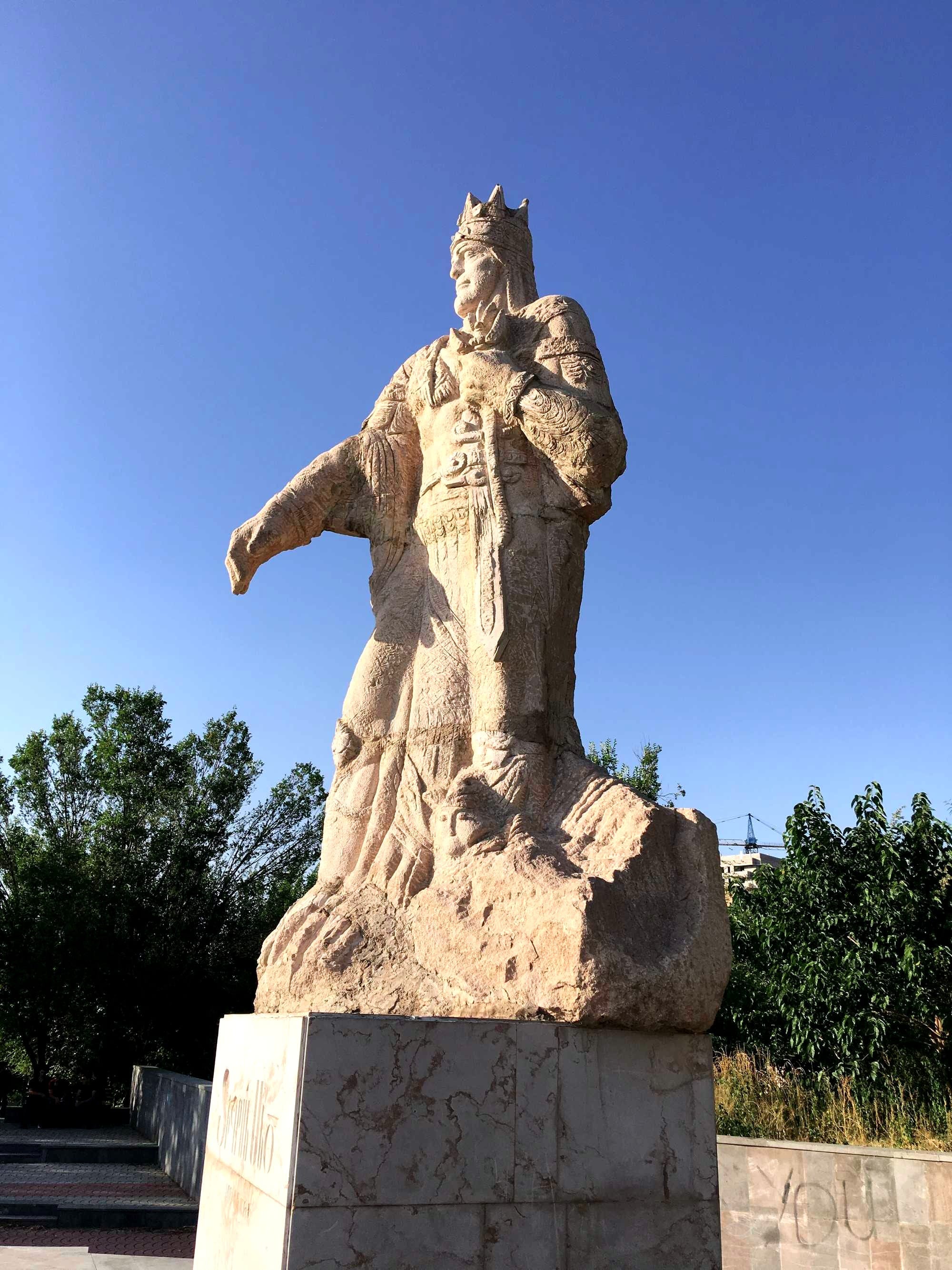 Monument to Tigran II the Great, Nor Nork, Yerevan, Armenia